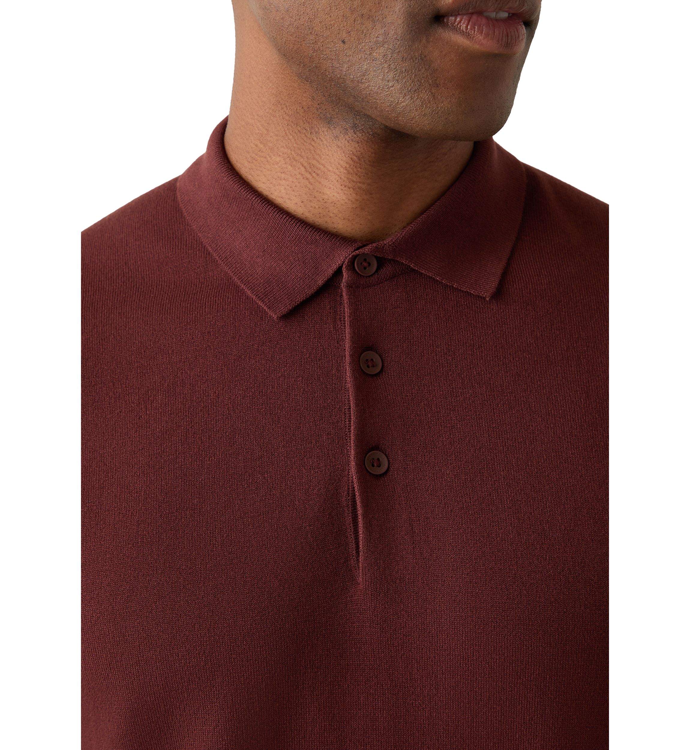 Mens Basic Sweater Polo