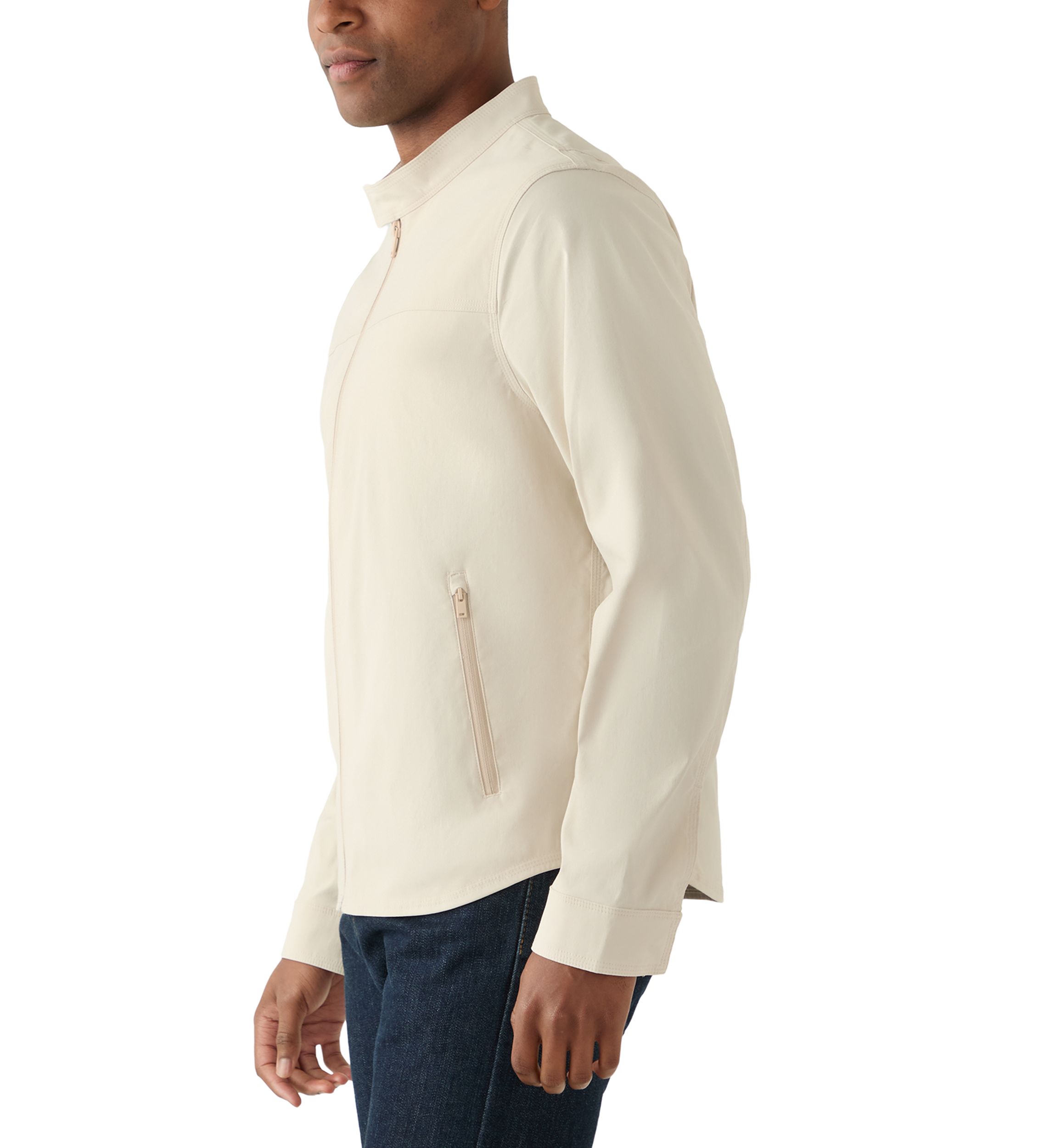 Sport Offwhite Plain Classic Sports Coat