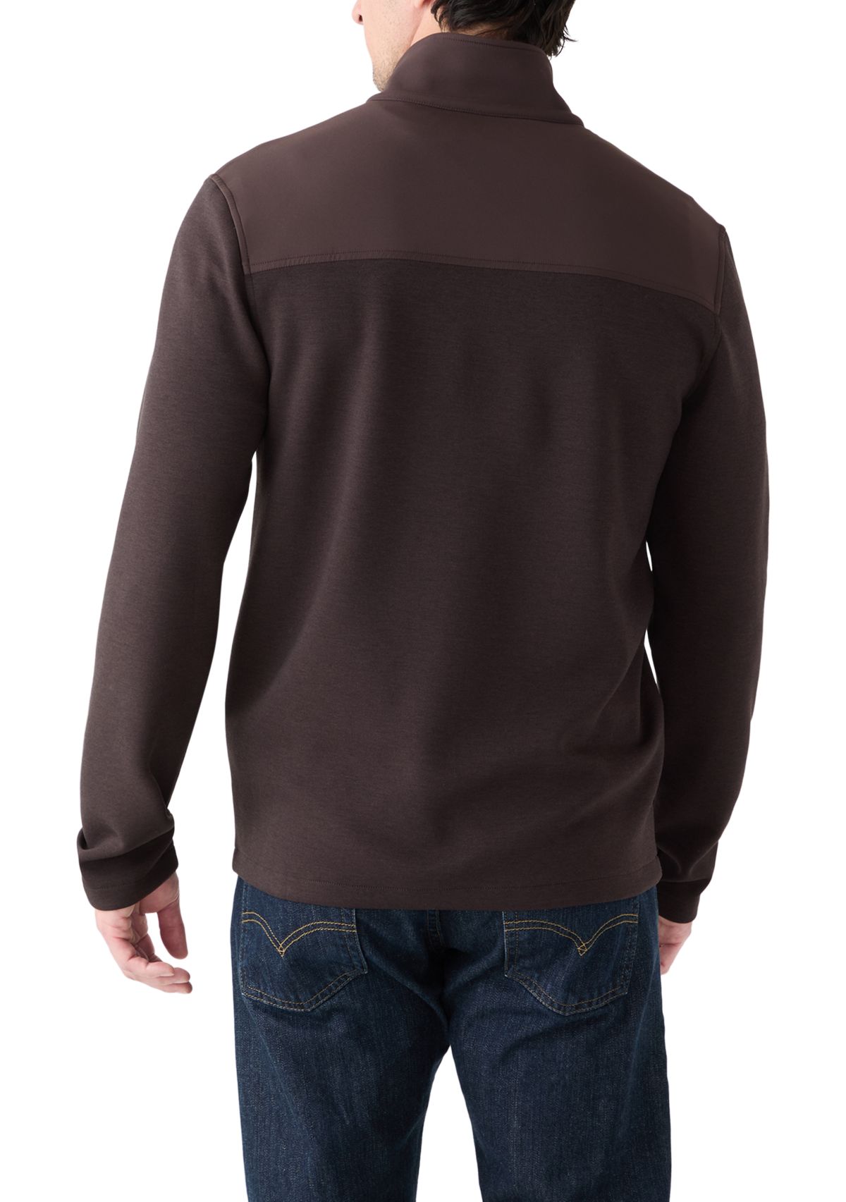  Mock Neck Full Zip Jacket