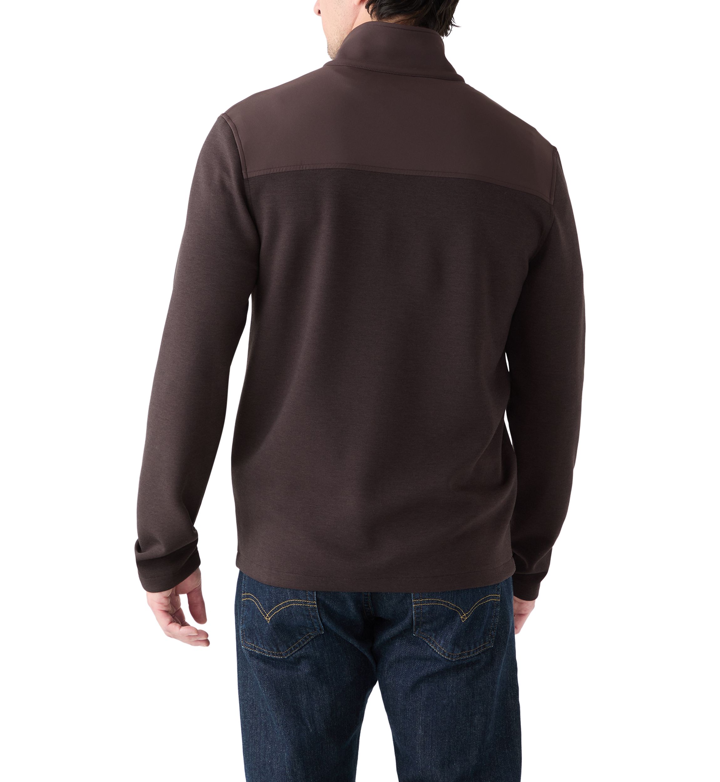  Mock Neck Full Zip Jacket