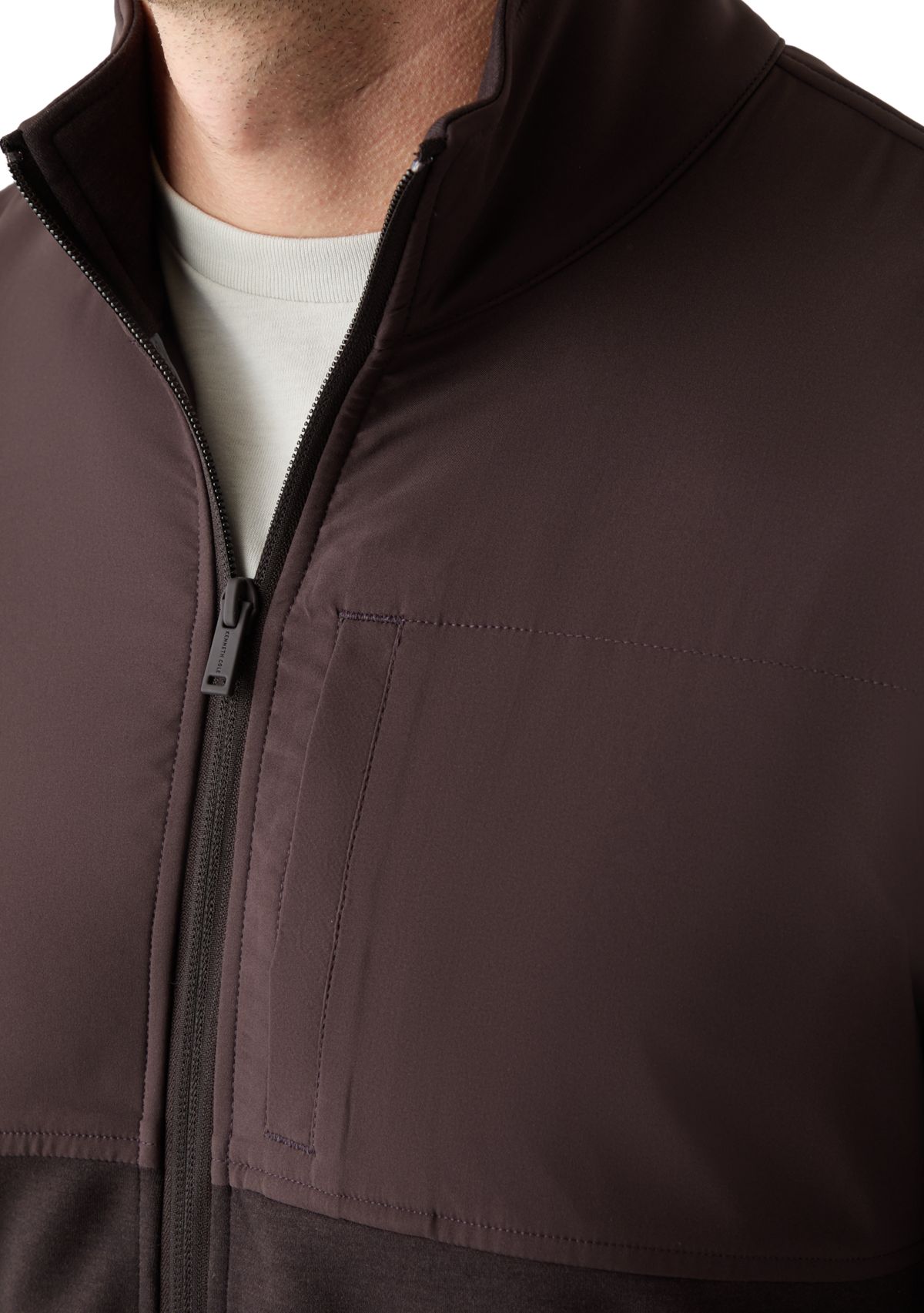  Mock Neck Full Zip Jacket