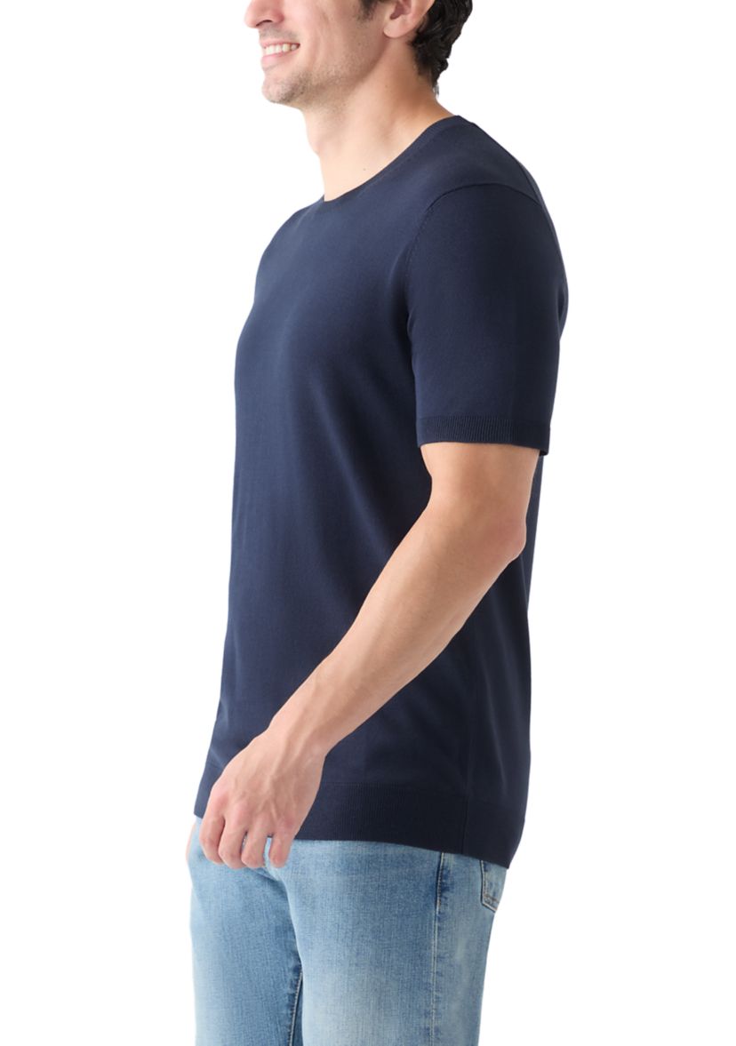 Mens Short Sleeve Sweater 