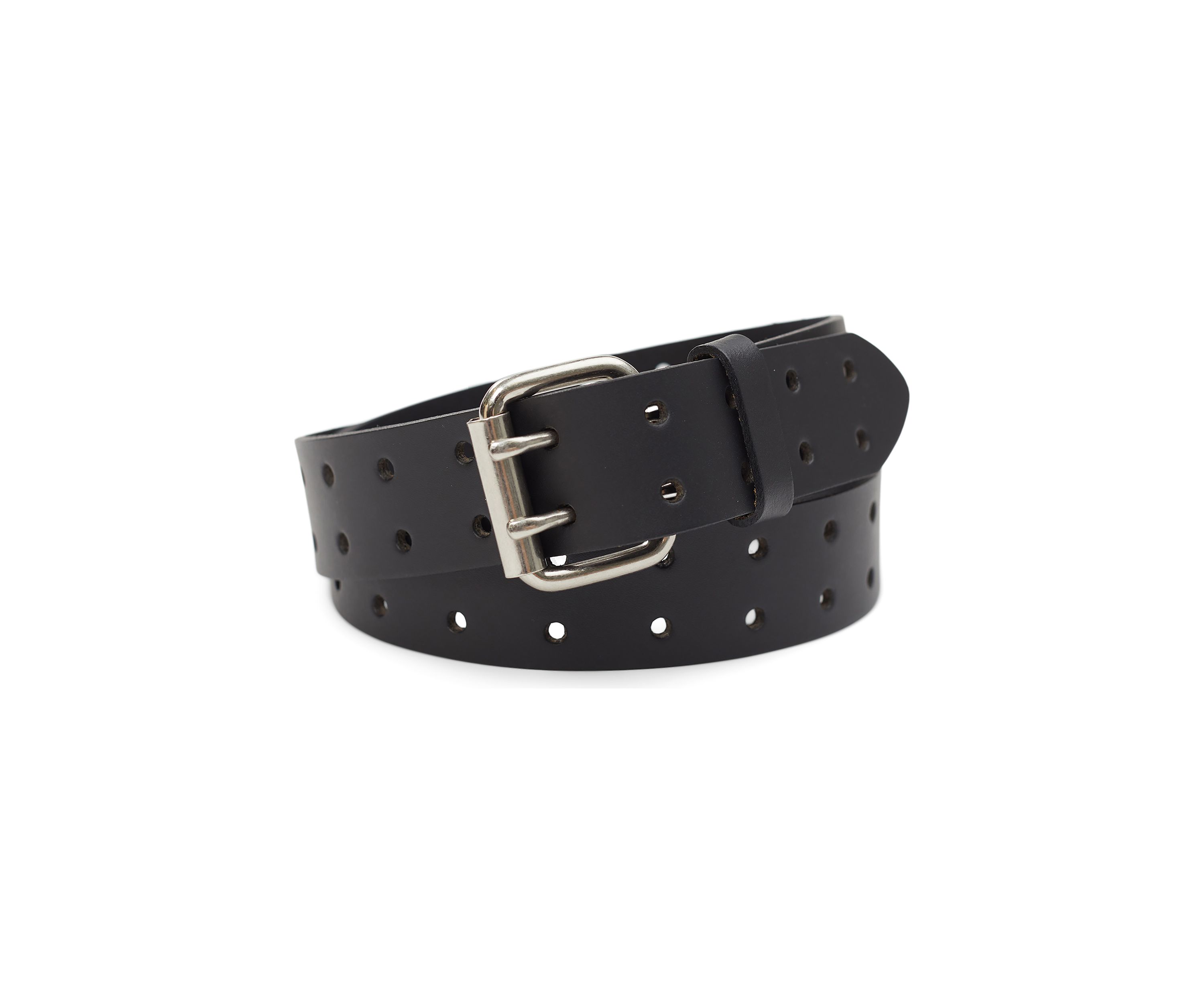 38 Millimeter Double Prong Belt with Roller Buckle