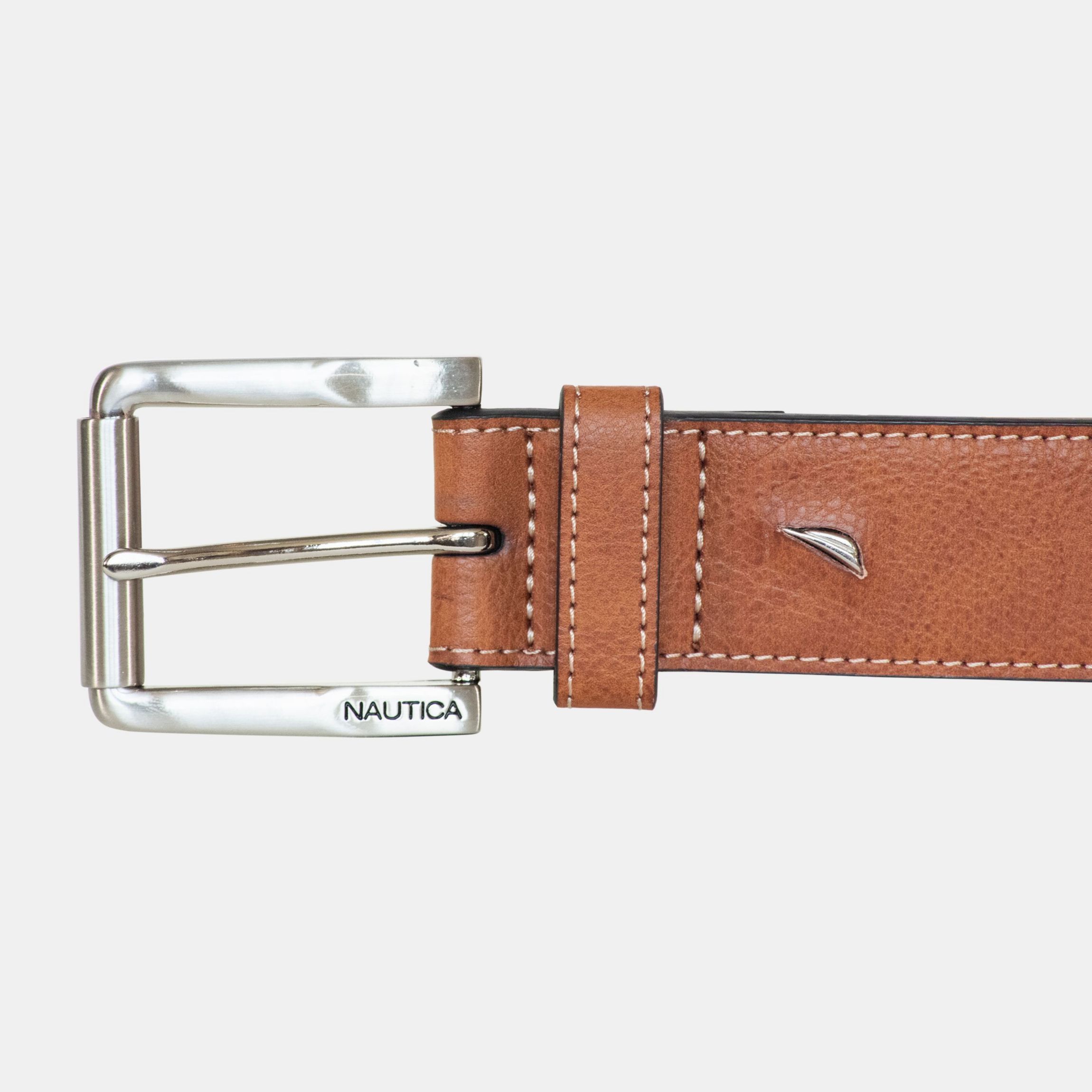 Embossed Logo Jean Belt