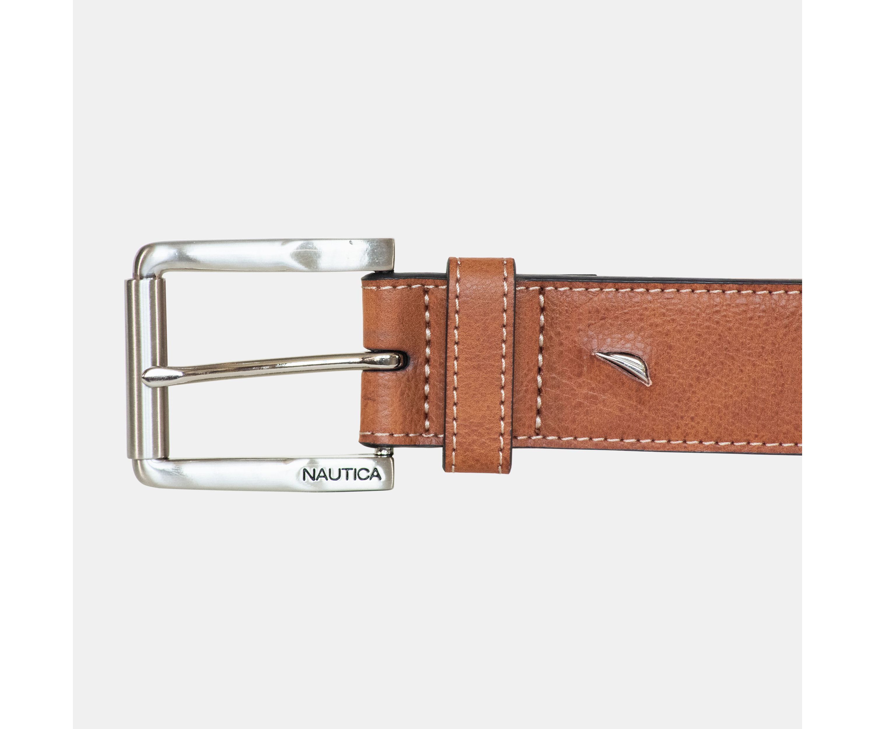 Embossed Logo Jean Belt
