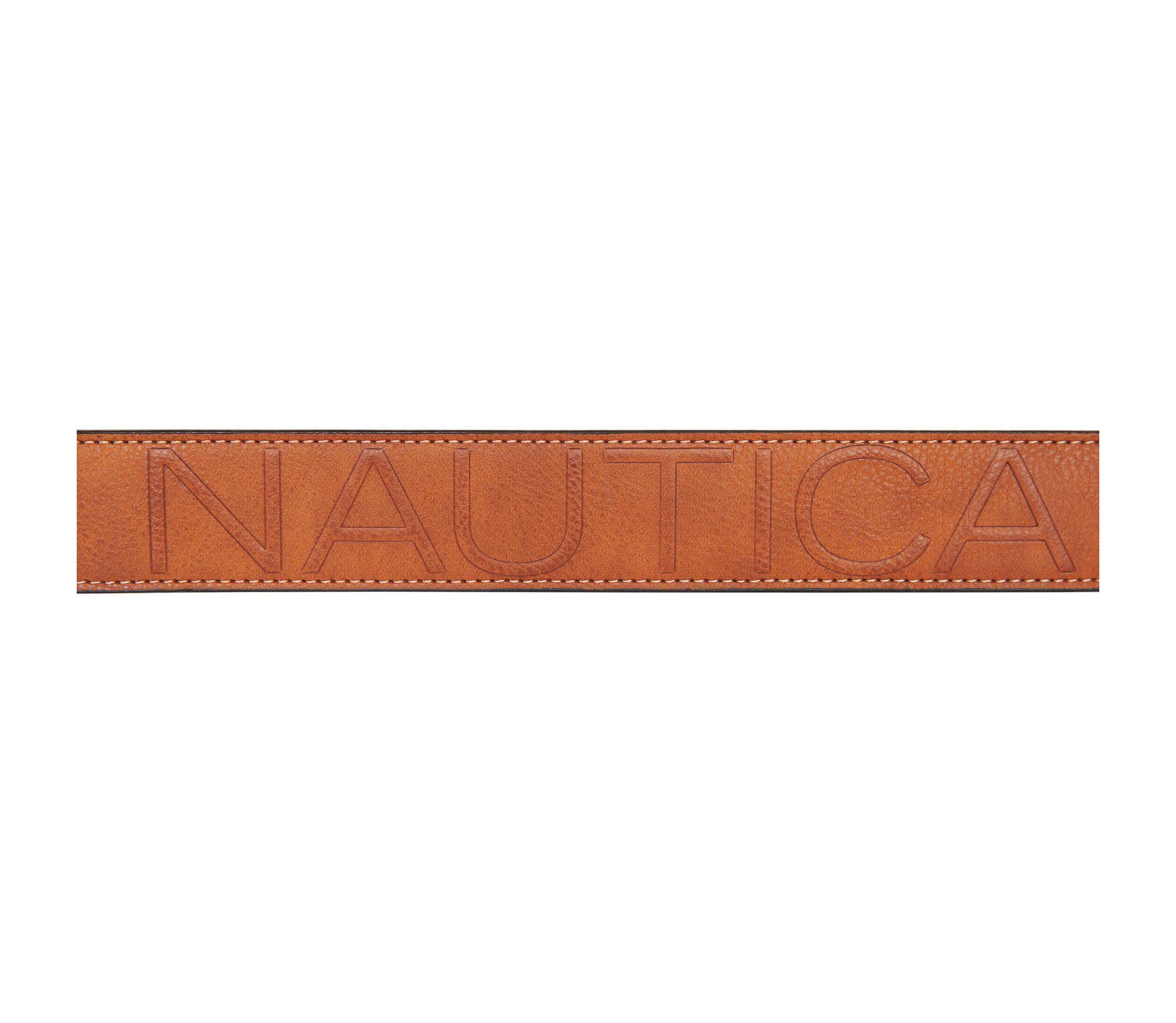 Embossed Logo Jean Belt