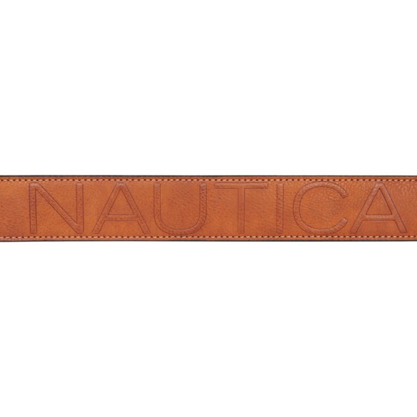Embossed Logo Jean Belt