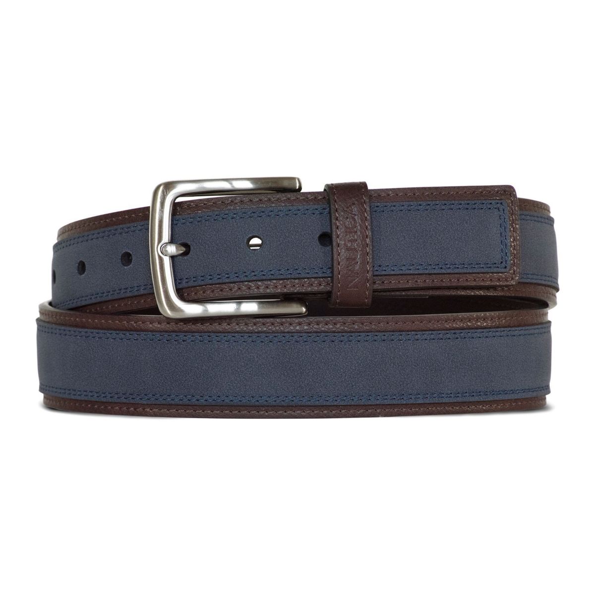 Casual Overlay Leather Belt