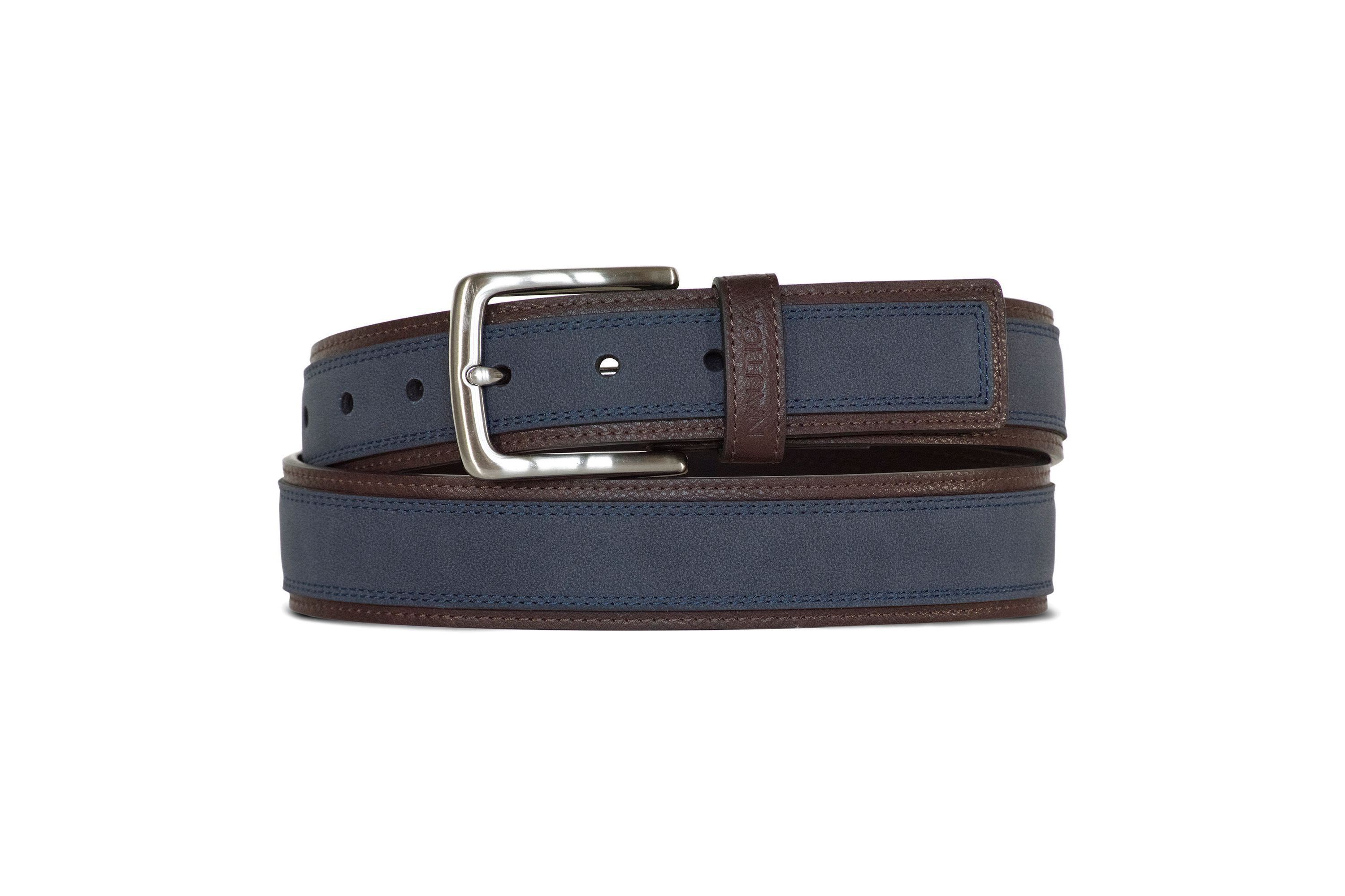 Casual Overlay Leather Belt