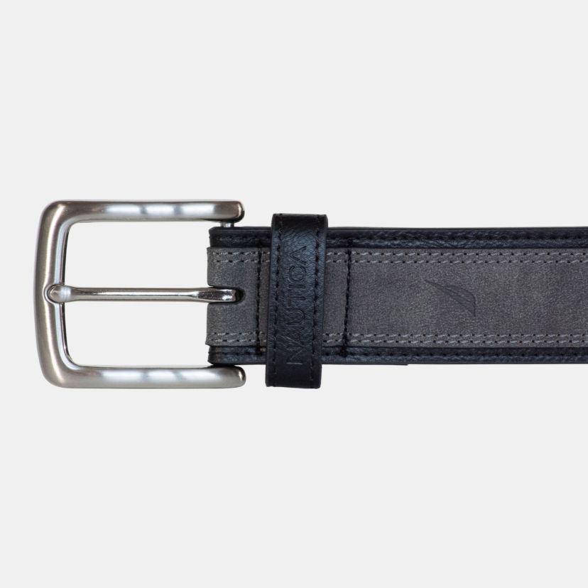 Casual Overlay Leather Belt