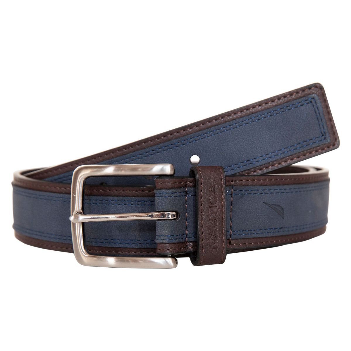 Casual Overlay Leather Belt