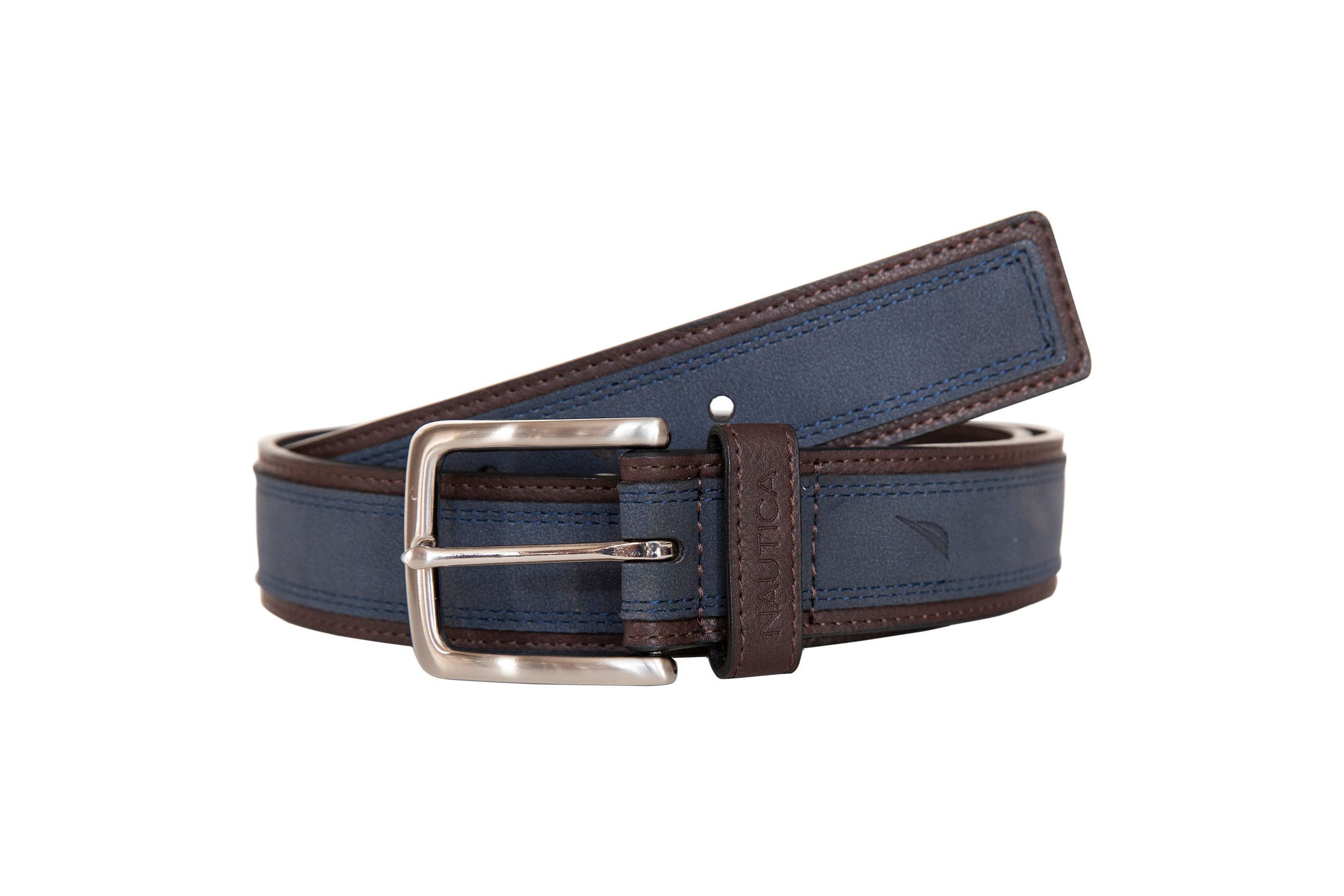 Casual Overlay Leather Belt