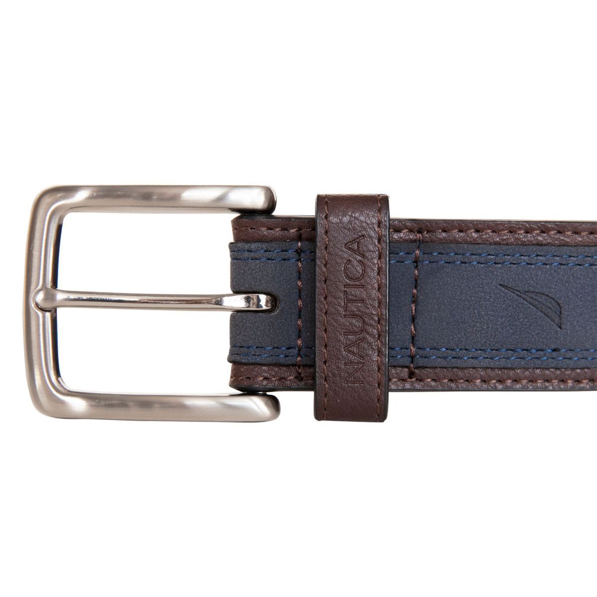 Casual Overlay Leather Belt