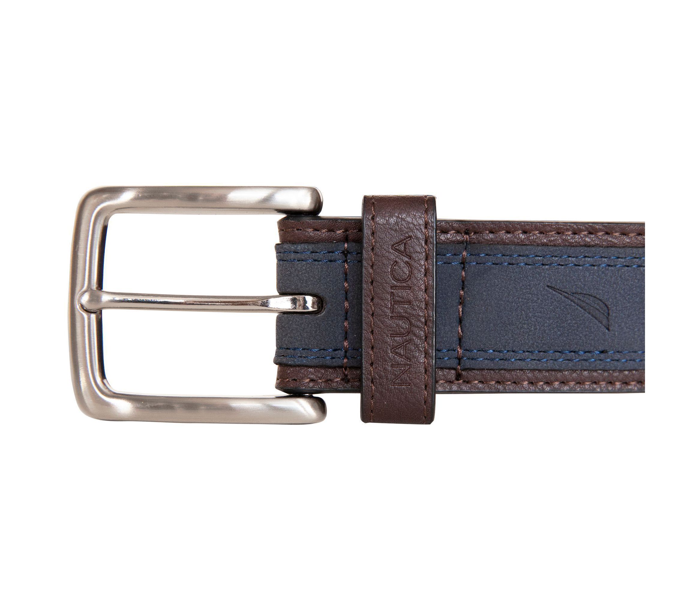 Casual Overlay Leather Belt