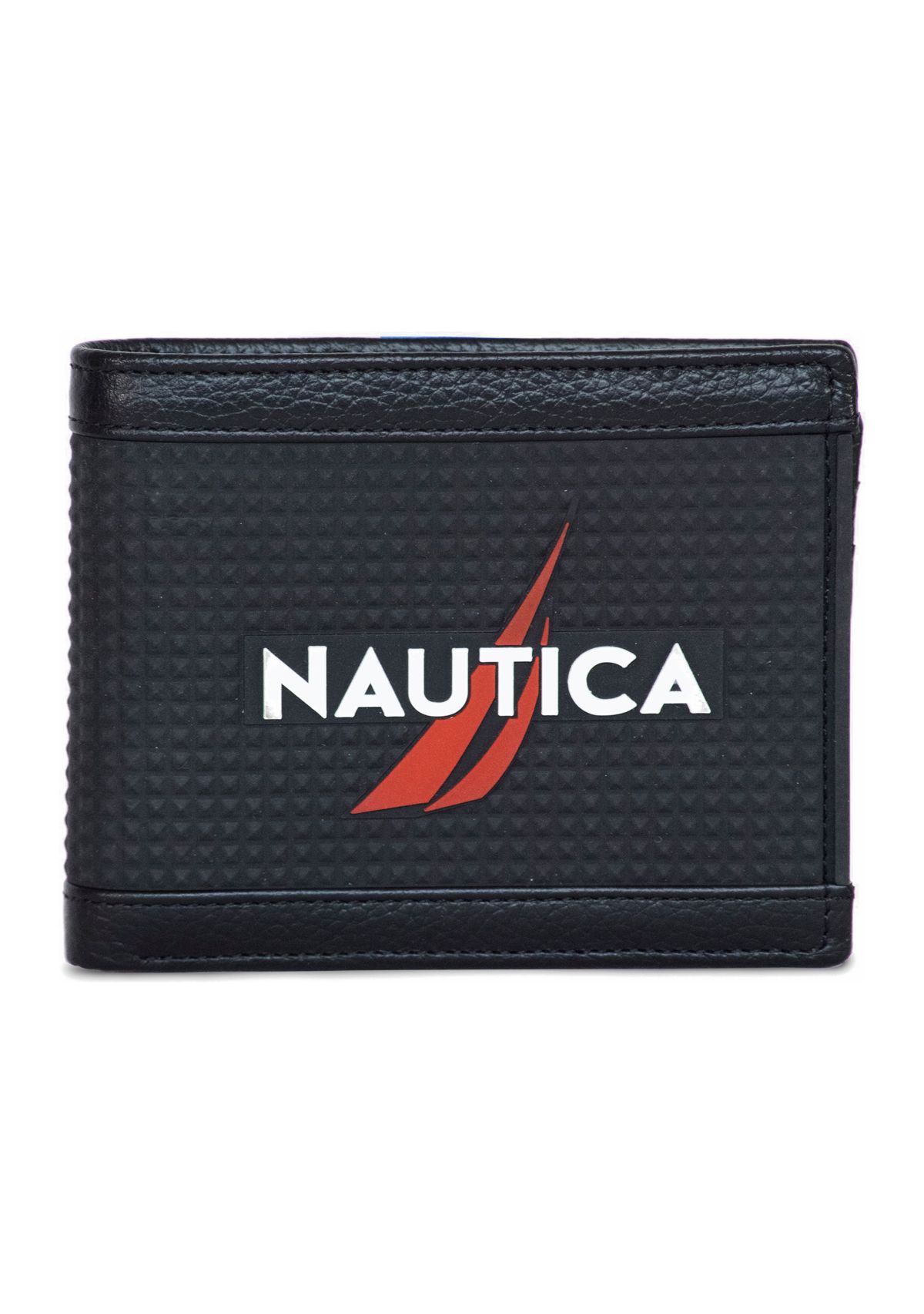Logo Rubber/Leather Bifold Wallet