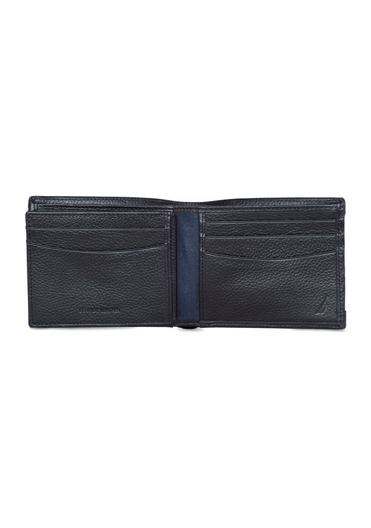 Logo Rubber/Leather Bifold Wallet