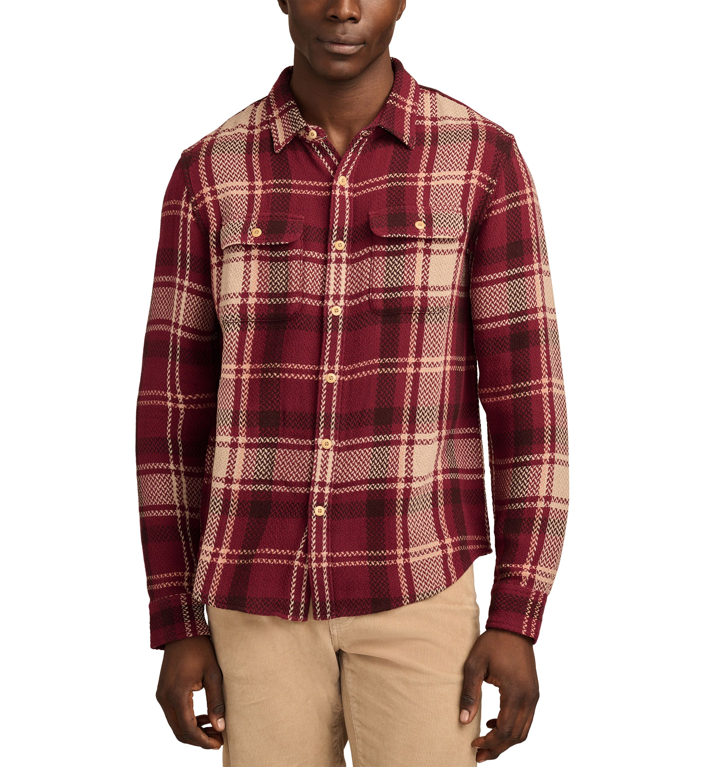 Textured Printed Shirt