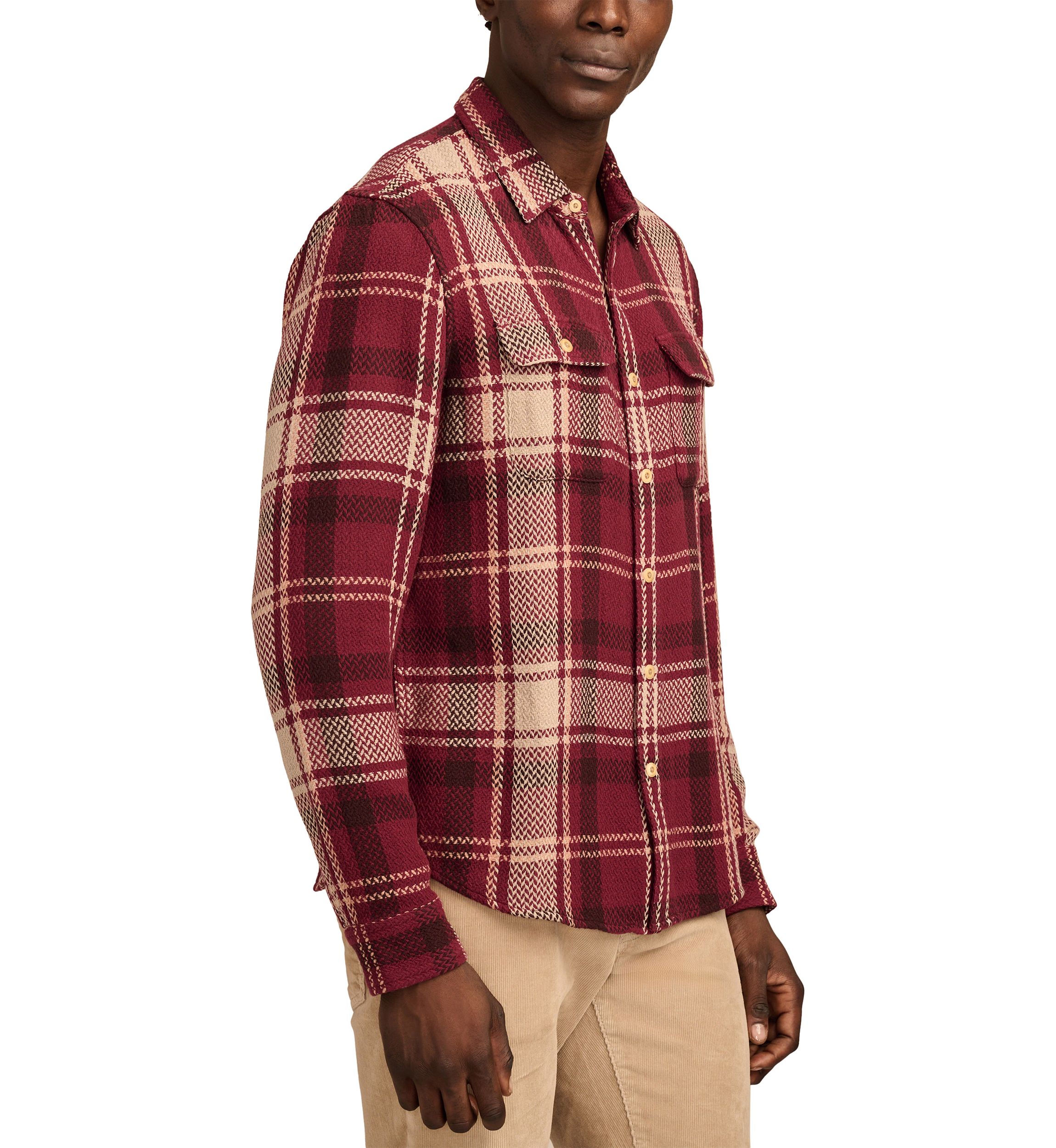 Textured Printed Shirt