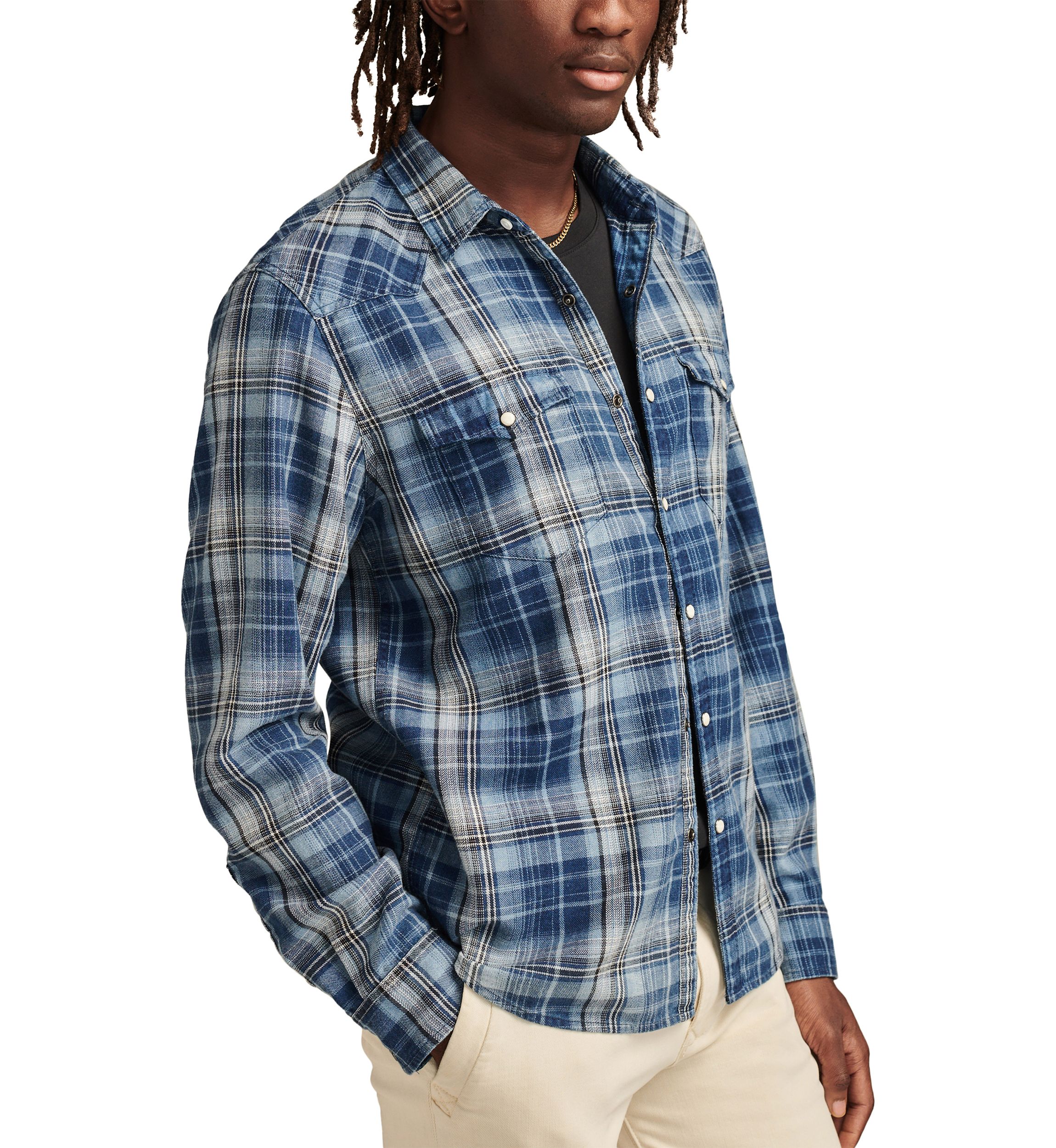 Plaid Western Shirt 