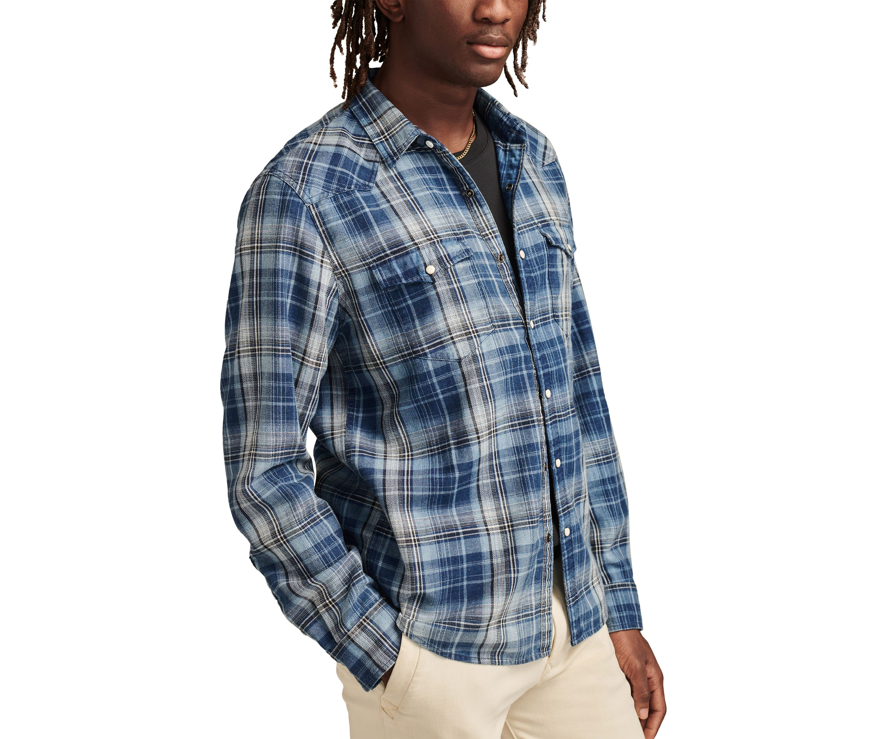 Plaid Western Shirt 