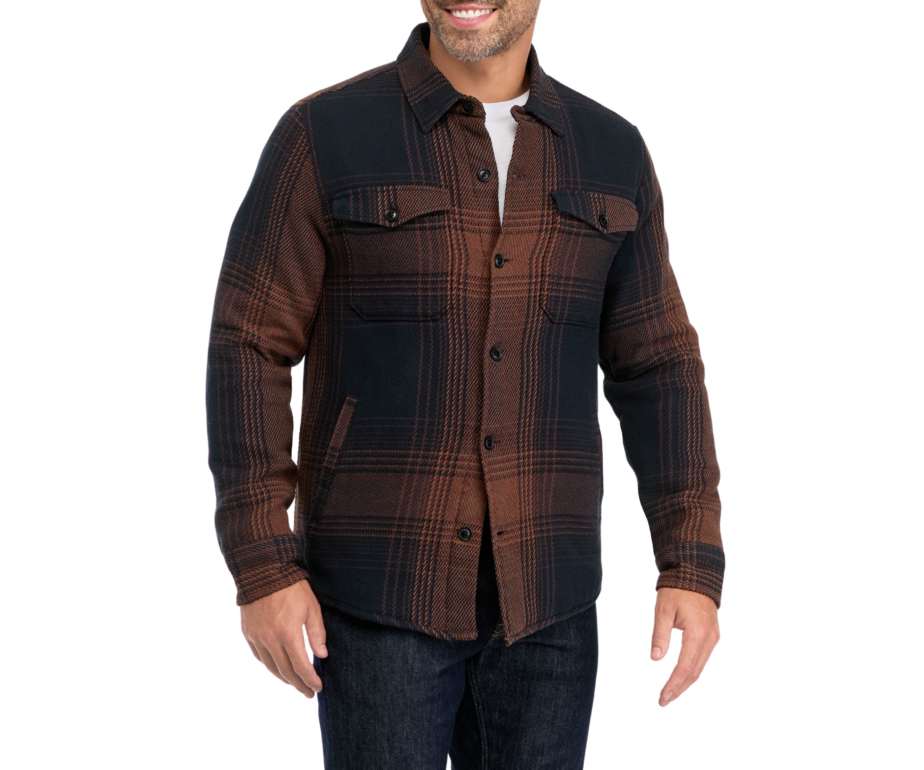 Plaid Shirt Jacket