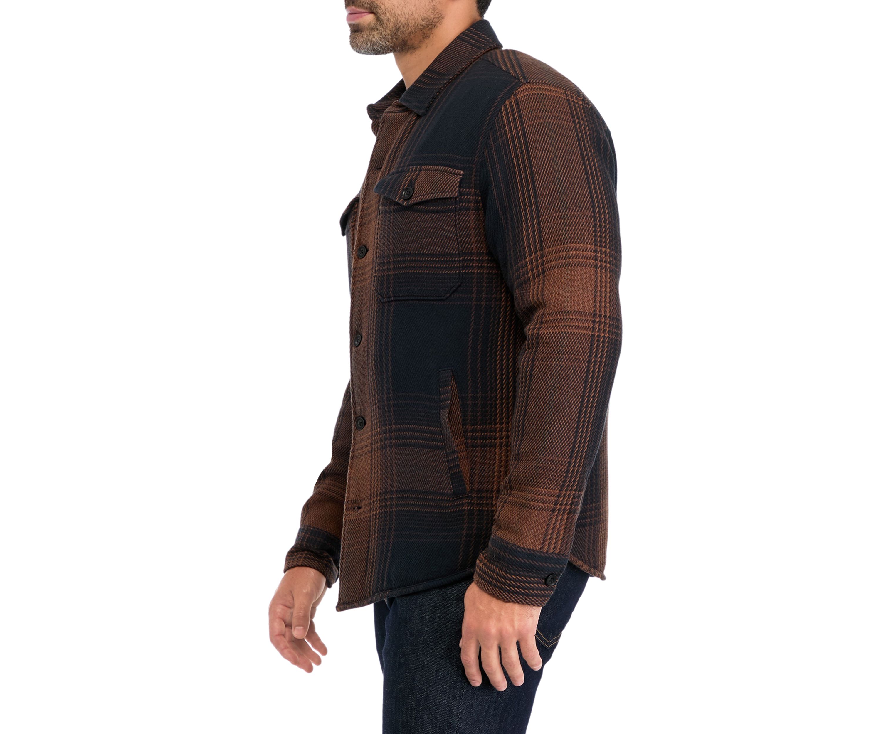 Plaid Shirt Jacket