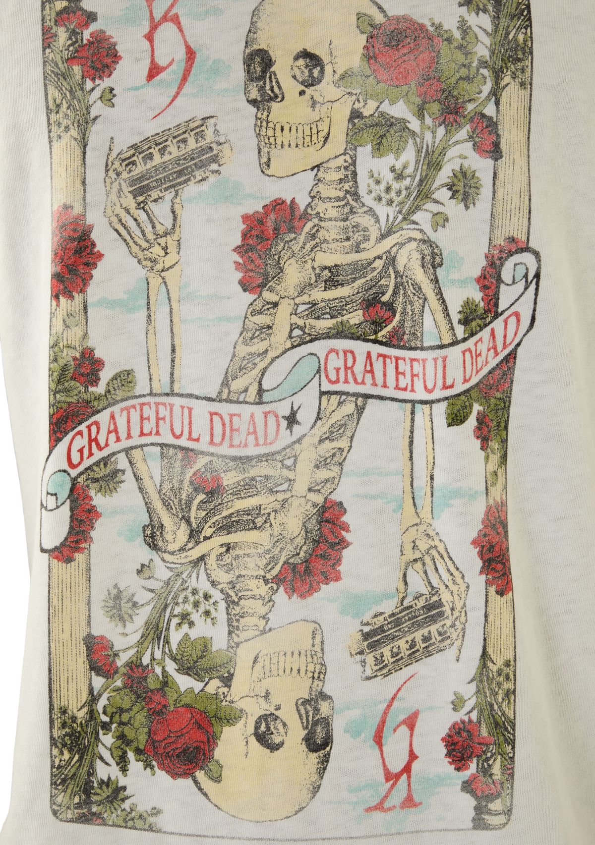 Grateful Dead Card Graphic T-Shirt