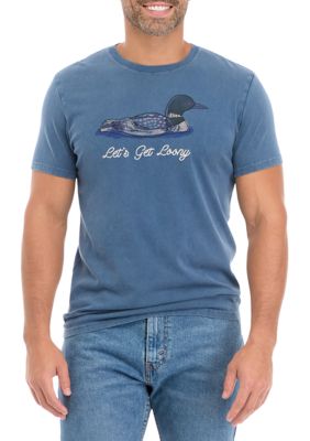 Lucky Brand Men's Get Loony Short Sleeve Graphic T-Shirt