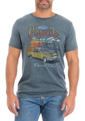 Lucky Brand Men's Chevy Chevelle Short Sleeve Graphic T-Shirt