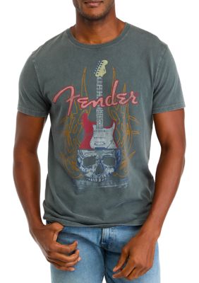 Lucky Brand Men's Fender Skulls Graphic T-Shirt