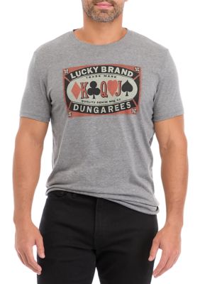 Lucky Brand Men's Logo Short Sleeve Graphic T-Shirt