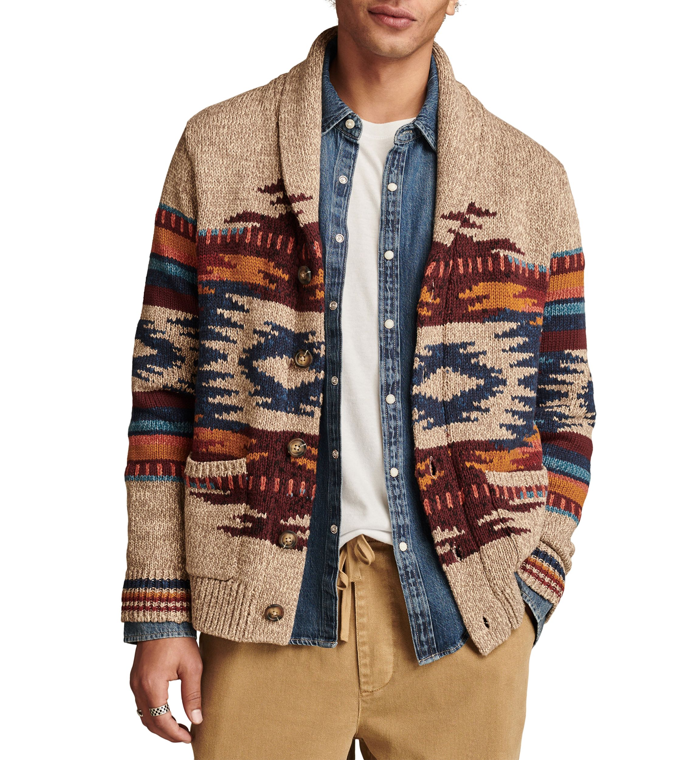 Southwestern Shawl Cardigan 