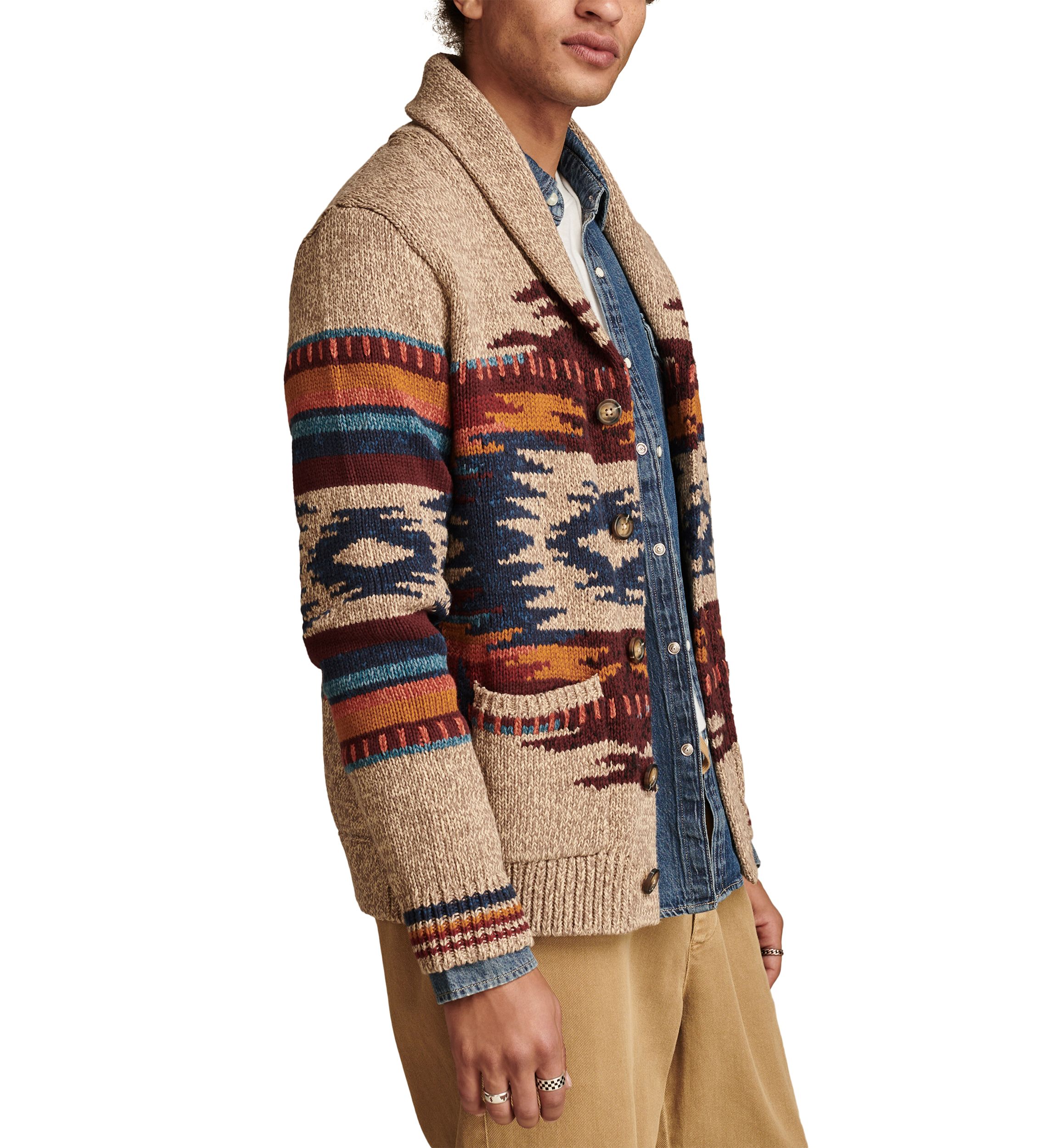 Southwestern Shawl Cardigan 