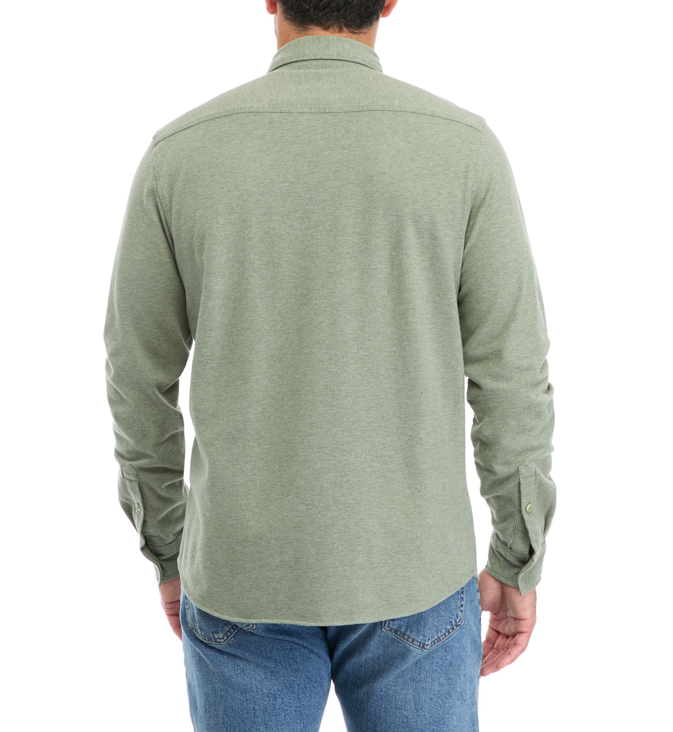 Knit Oxford Shirt 
