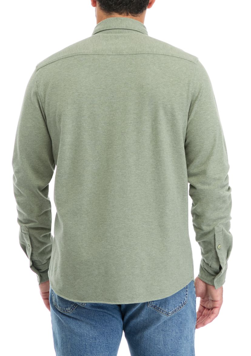 Knit Oxford Shirt 