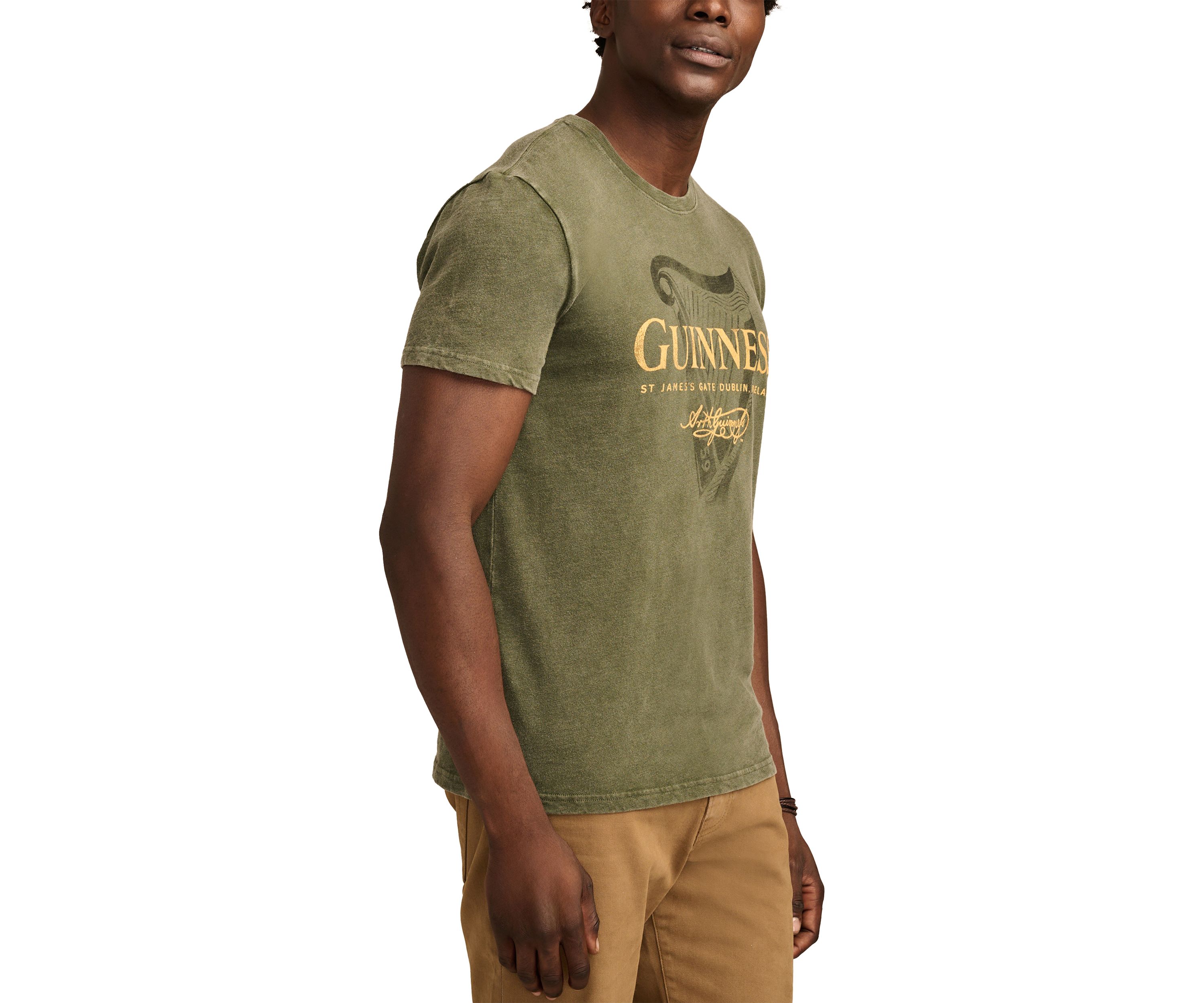Guinness Harp Logo Graphic T-Shirt