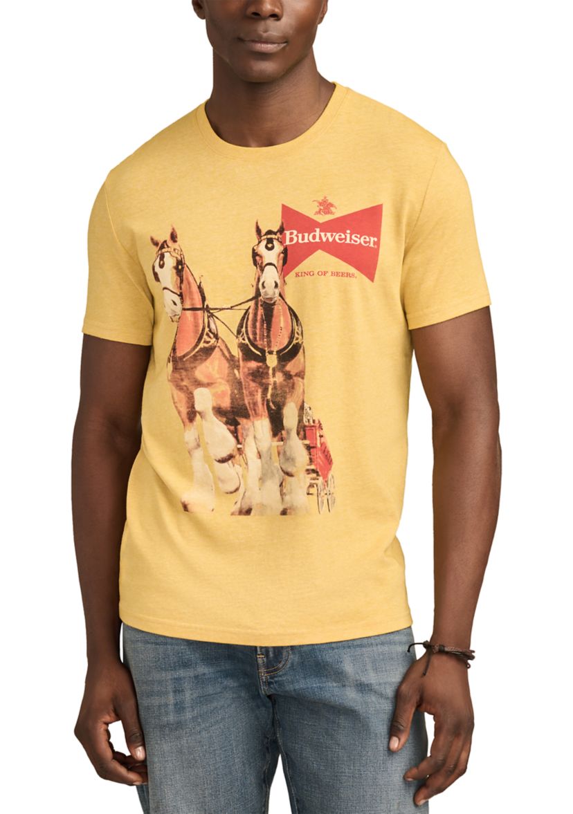  Budweiser Horses Graphic T-Shirt 