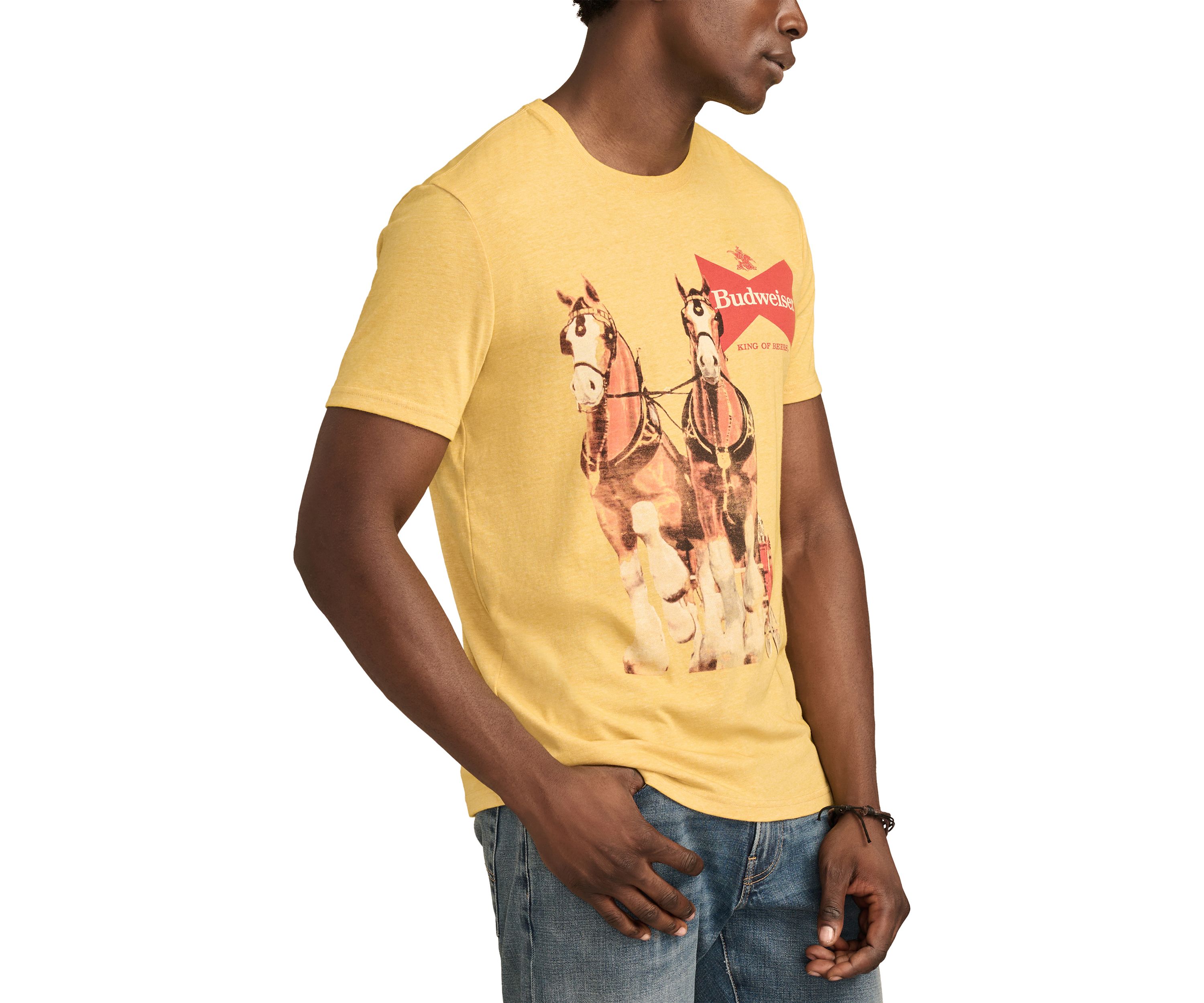  Budweiser Horses Graphic T-Shirt 