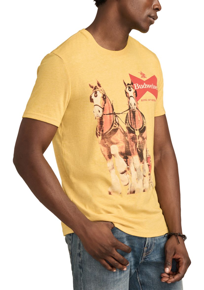  Budweiser Horses Graphic T-Shirt 