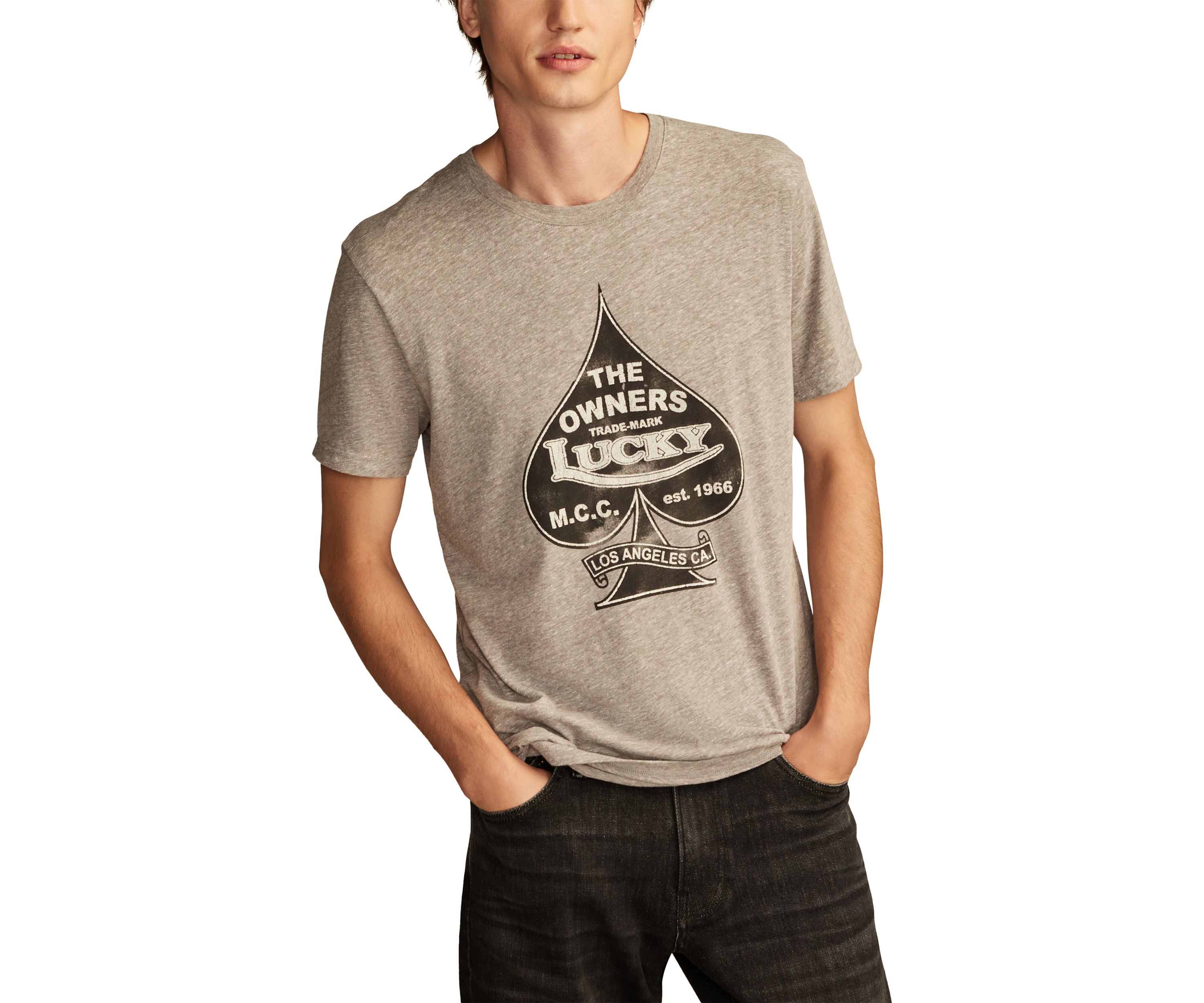 Lucky Spade Graphic T-Shirt
