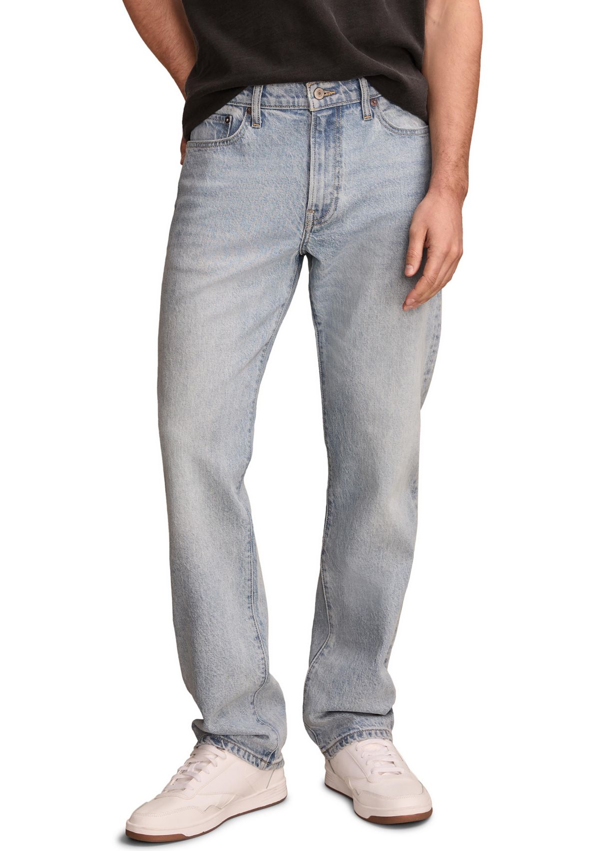 Straight Fit Denim Jeans