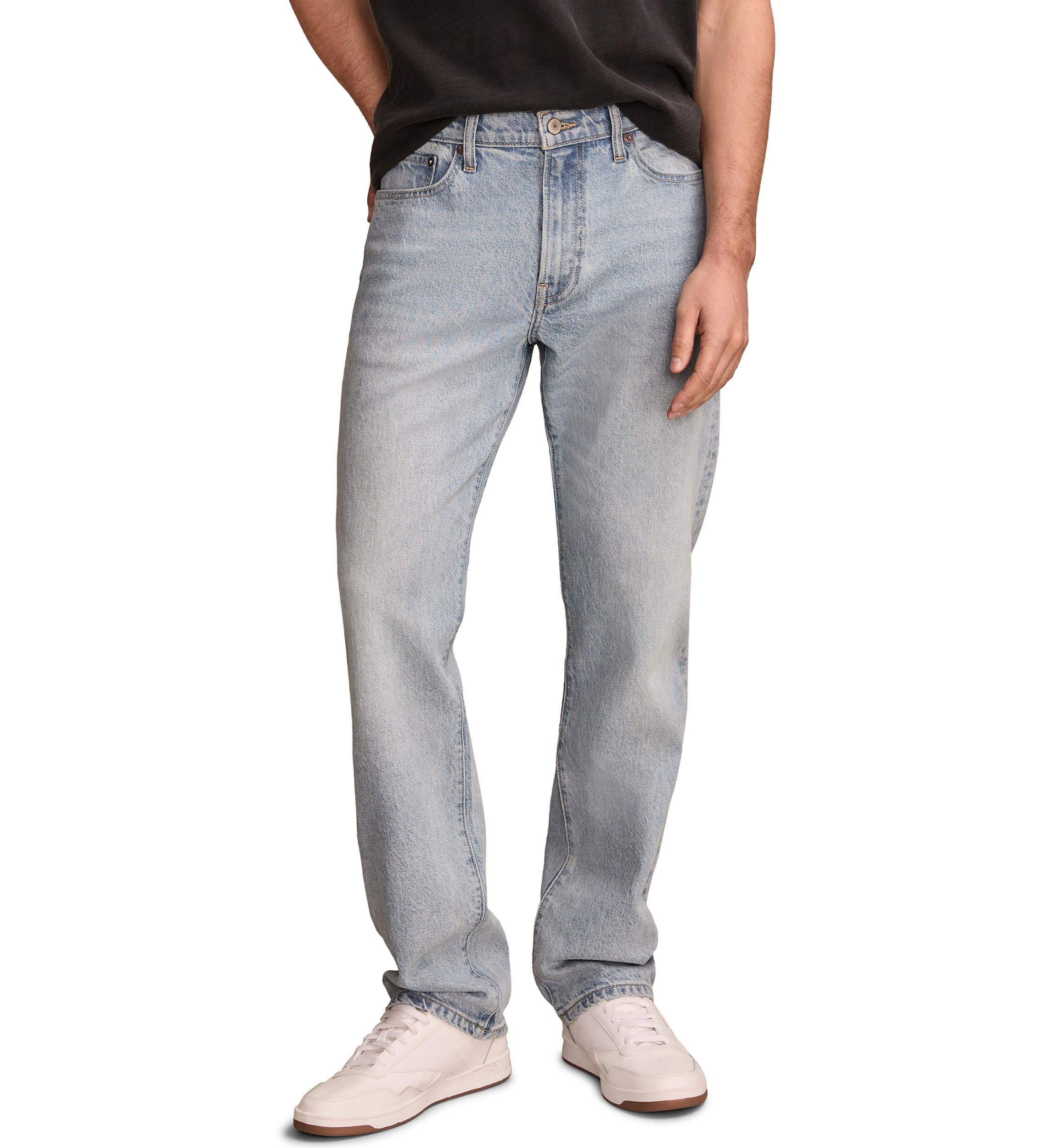 Straight Fit Denim Jeans
