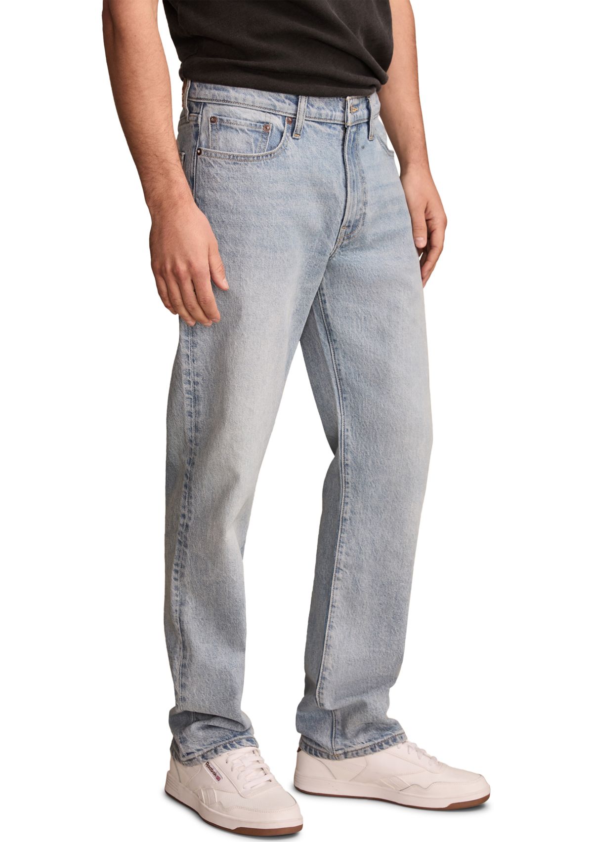 Straight Fit Denim Jeans