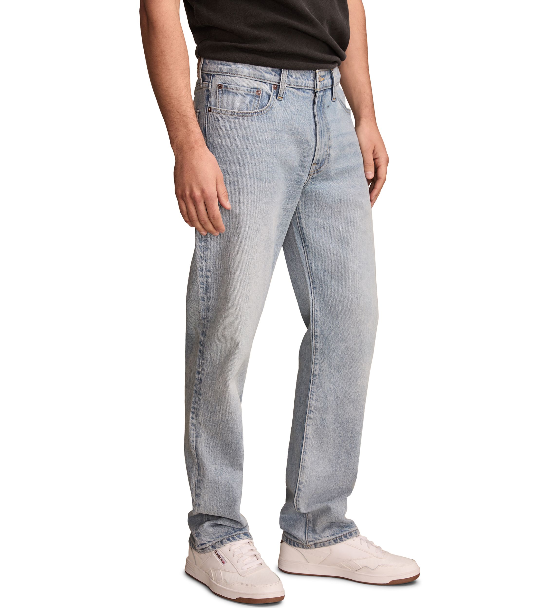 Straight Fit Denim Jeans
