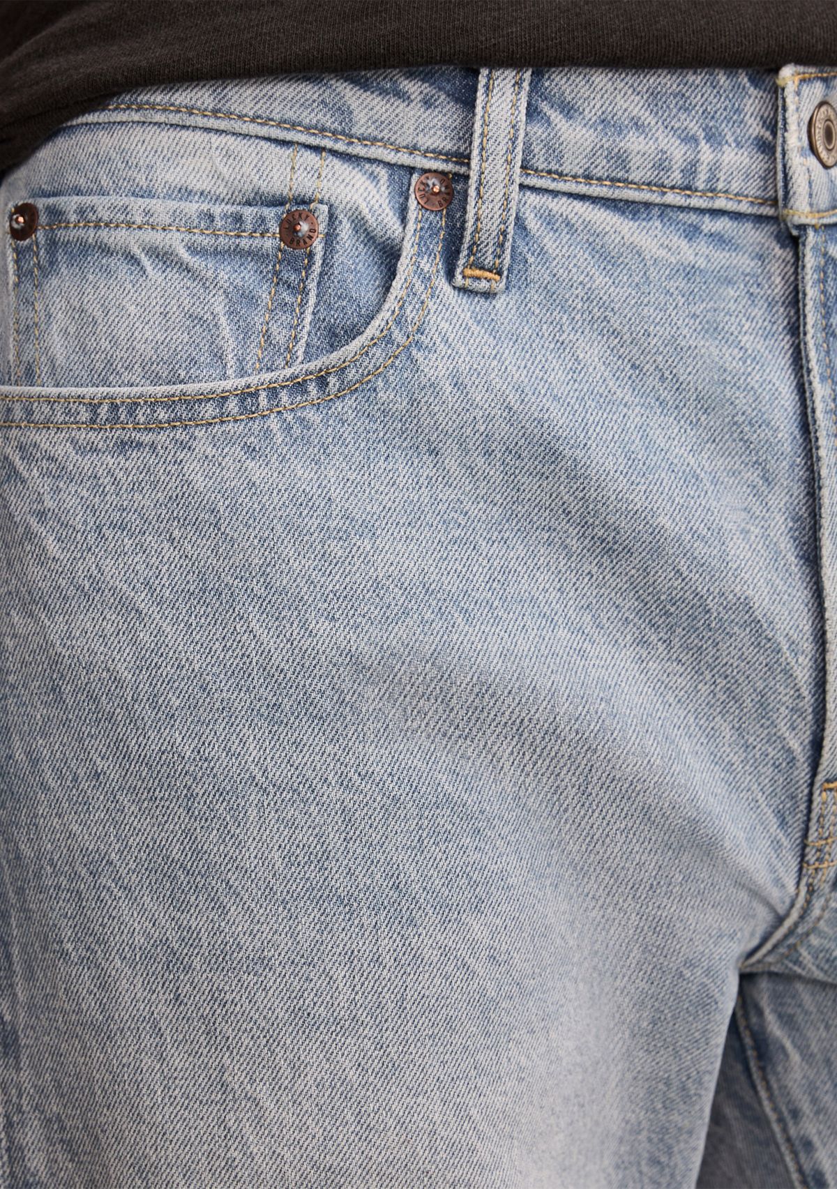 Straight Fit Denim Jeans