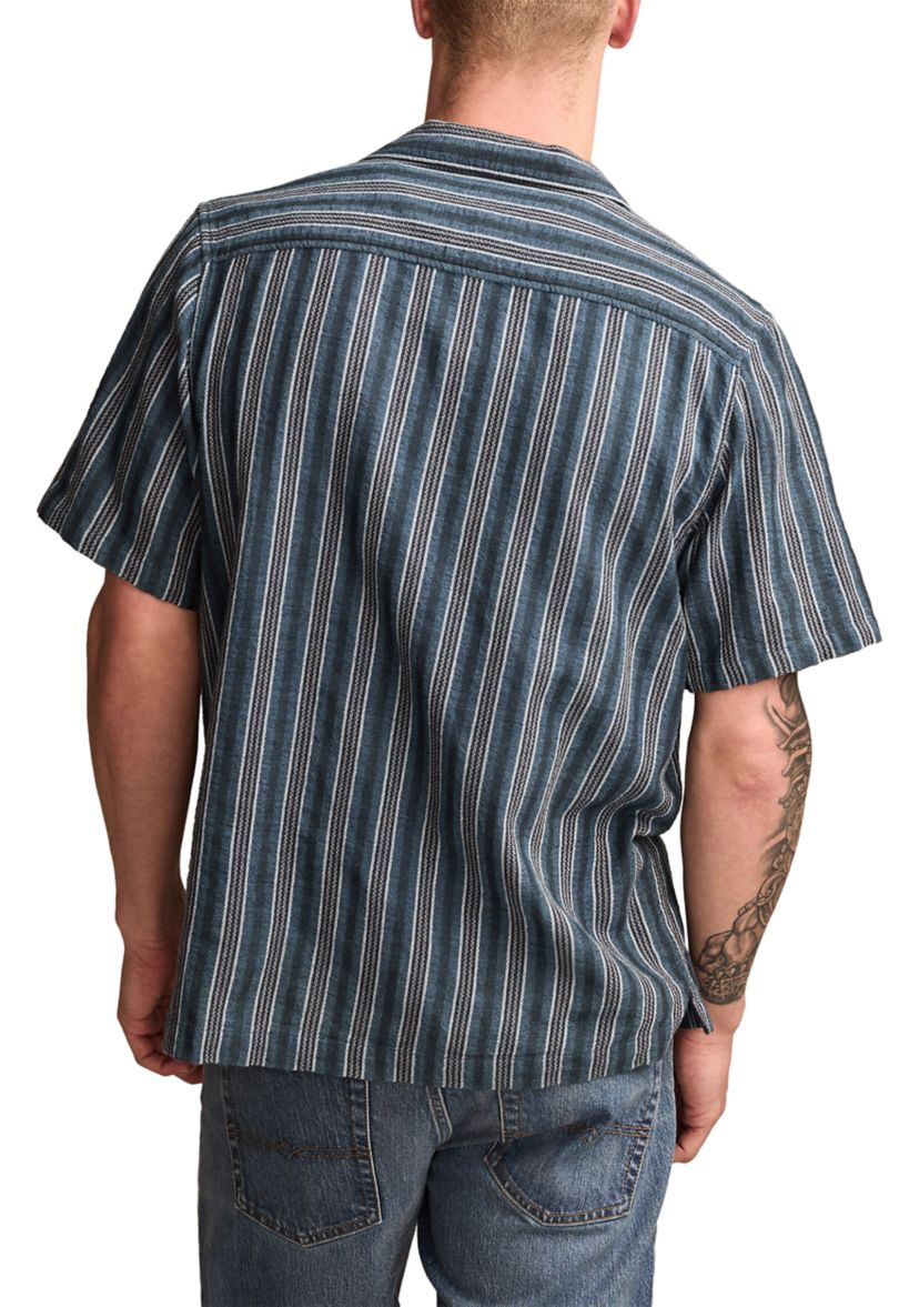 Short Sleeve Camp Collar Shirt