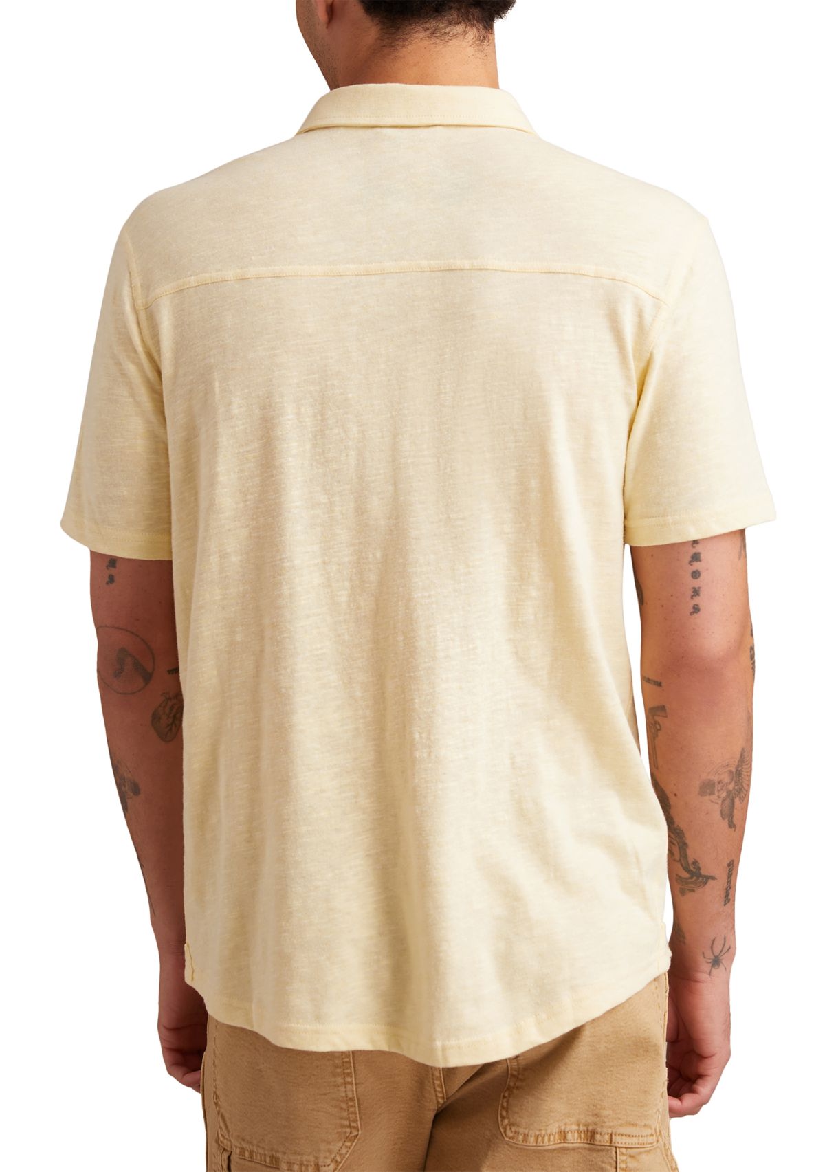 Short Sleeve Linen Button Down Shirt