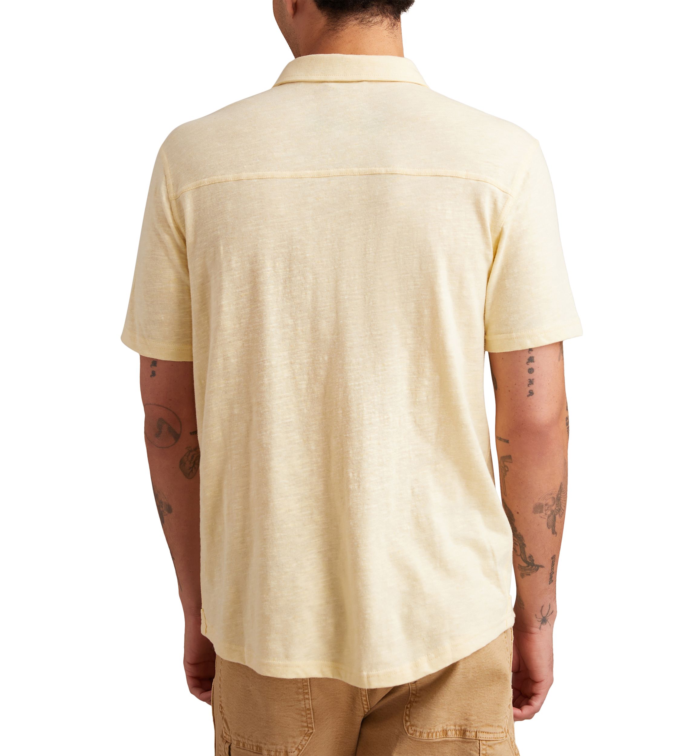 Short Sleeve Linen Button Down Shirt