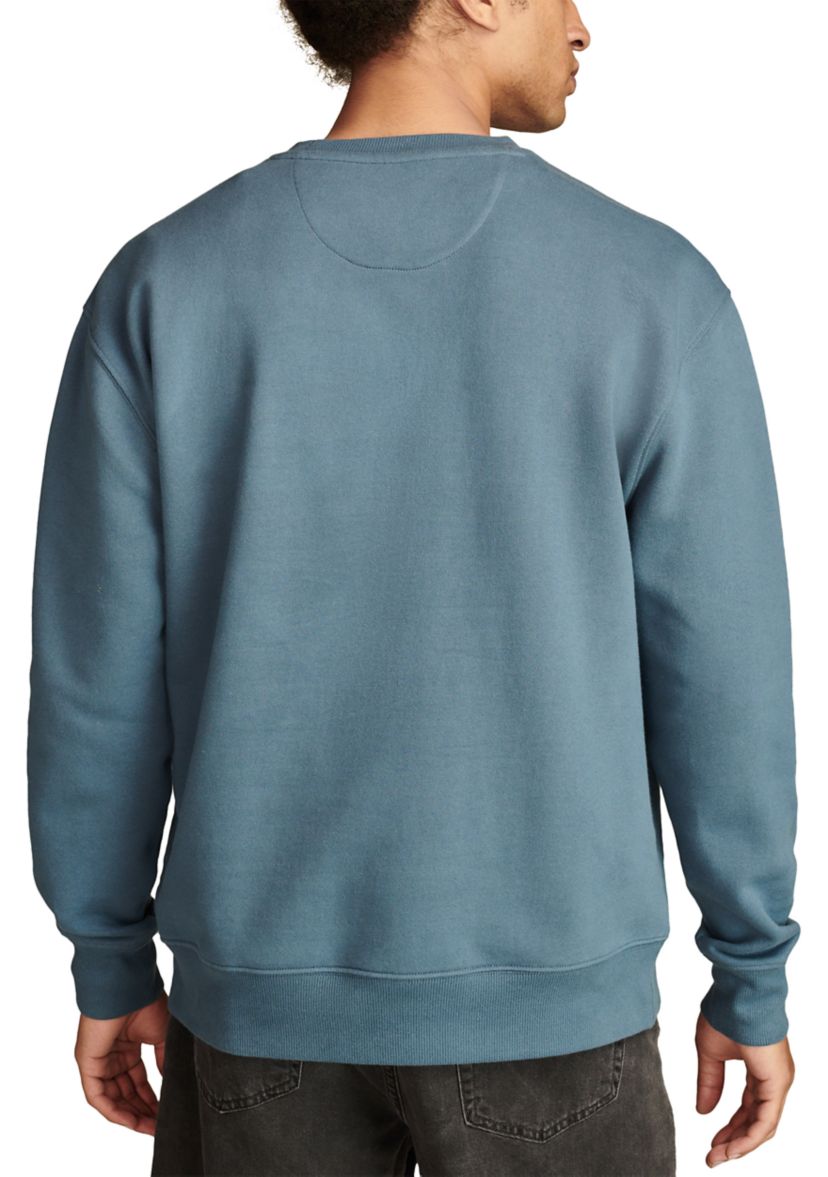 Branded Poker Label Graphic Sweatshirt