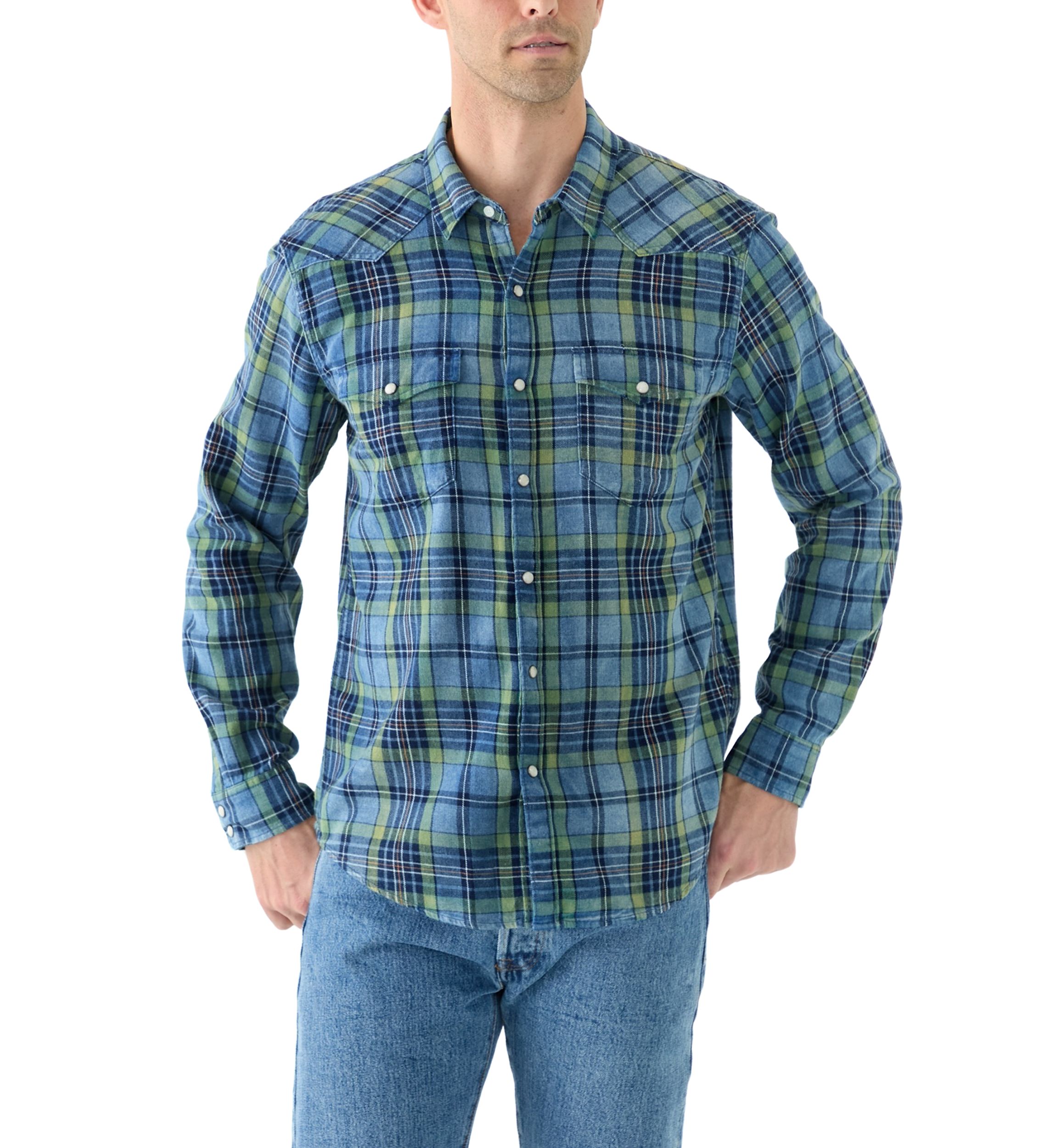 Twill Long Sleeve Masa Western Shirt